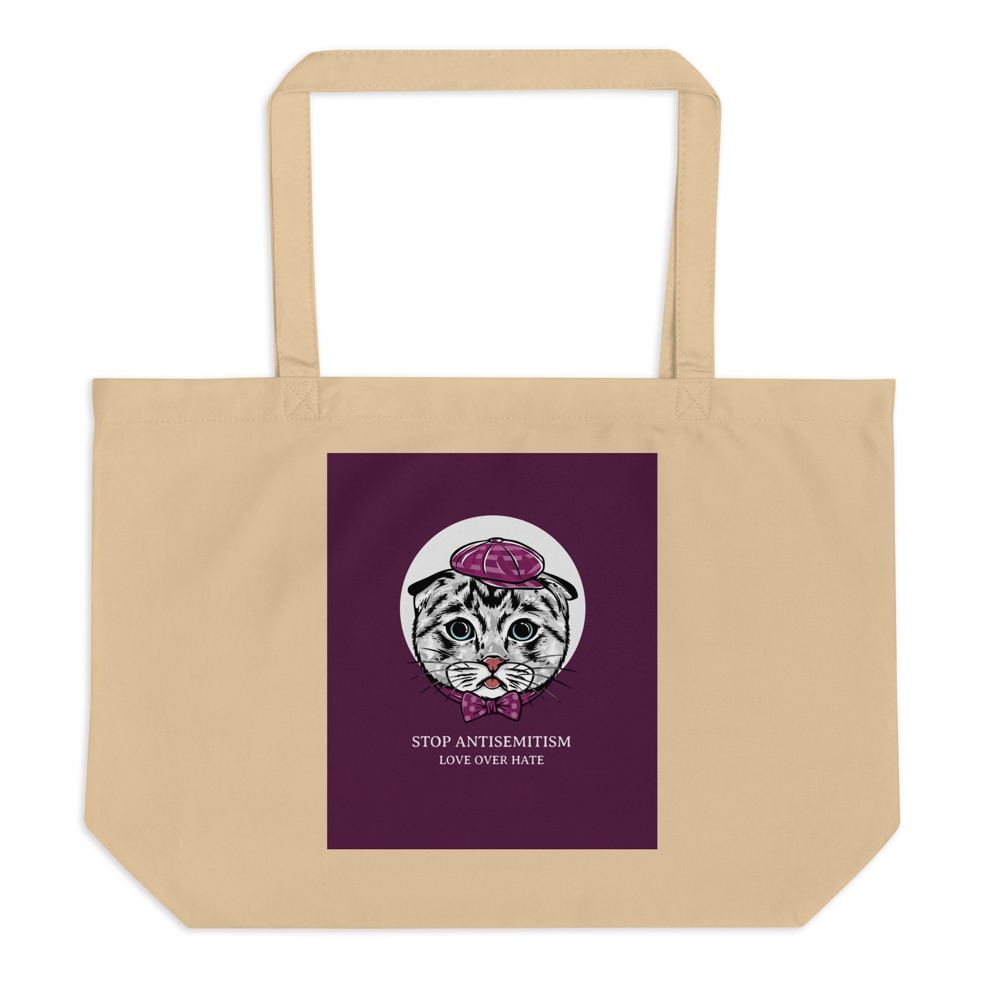 All In For Jews | Large Organic Tote Bag Jouparty