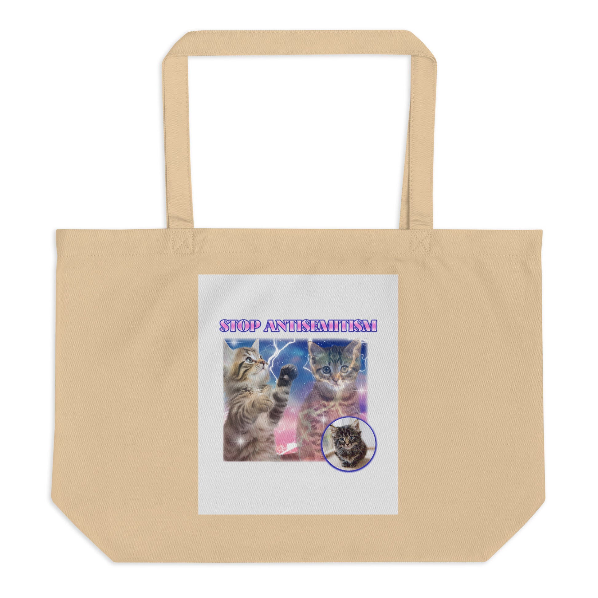 All In For Jews | Large Organic Tote Bag Jouparty