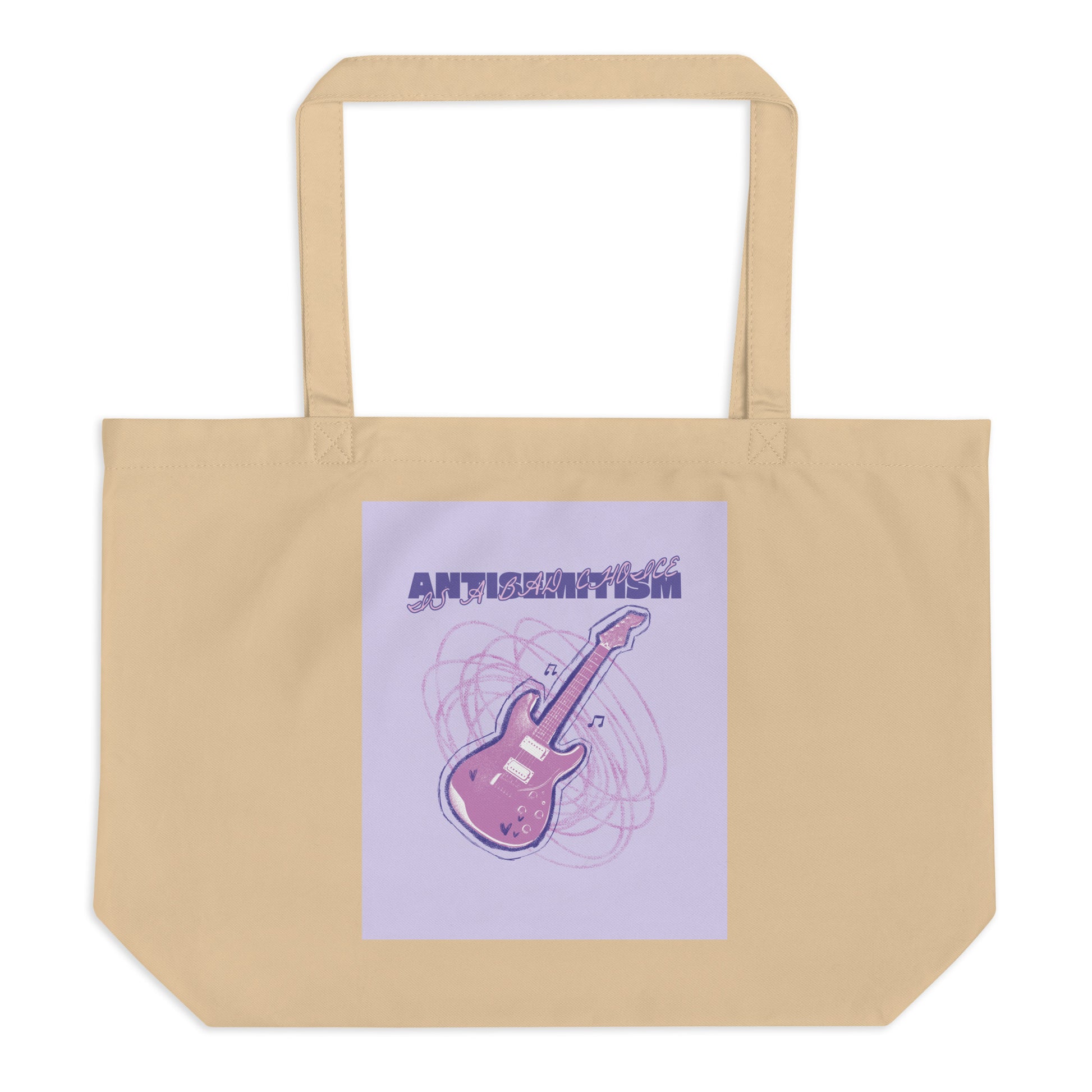 All In For Jews | Large Organic Tote Bag Jouparty