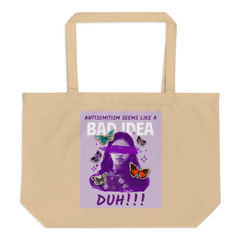 All In For Jews | Large Organic Tote Bag