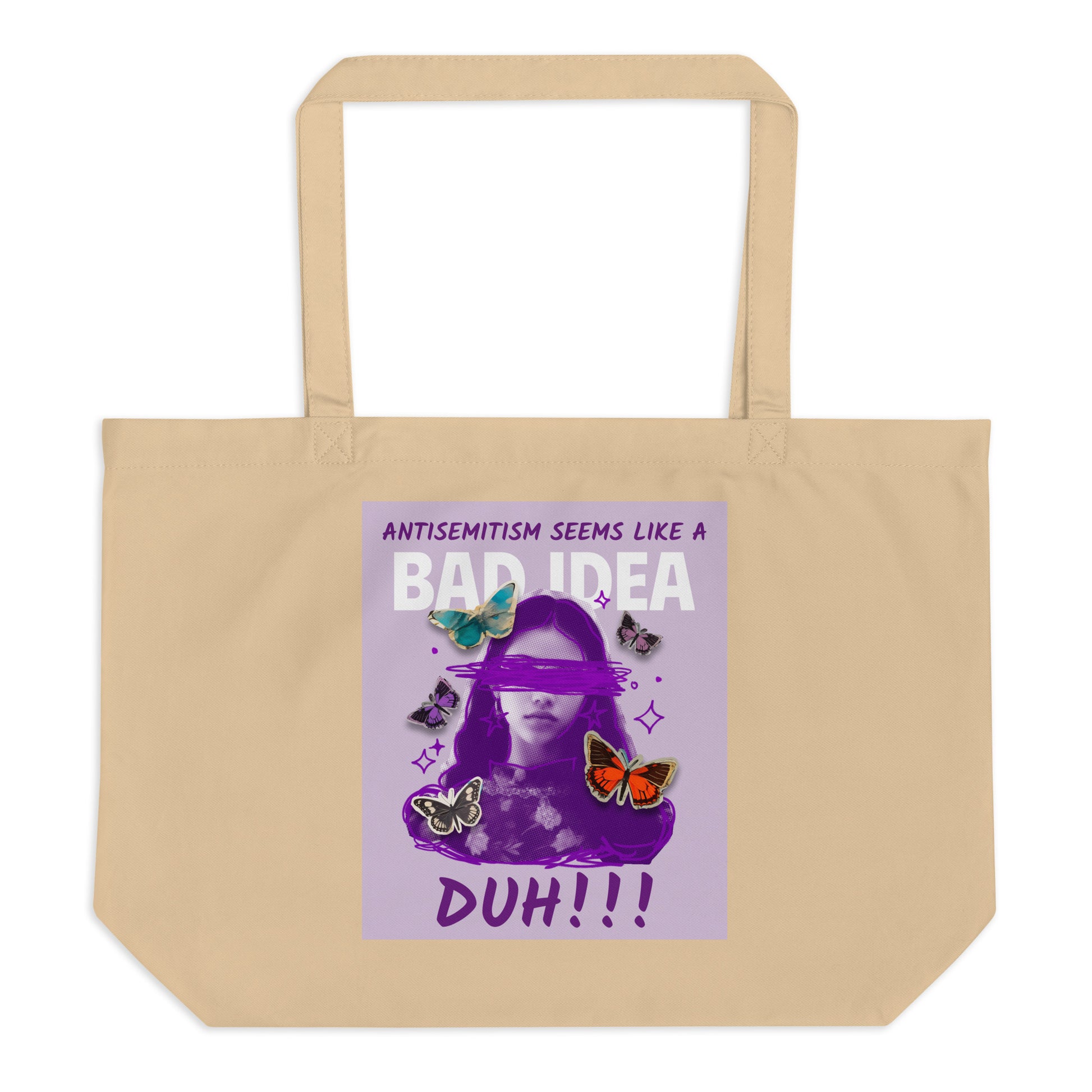 All In For Jews | Large Organic Tote Bag