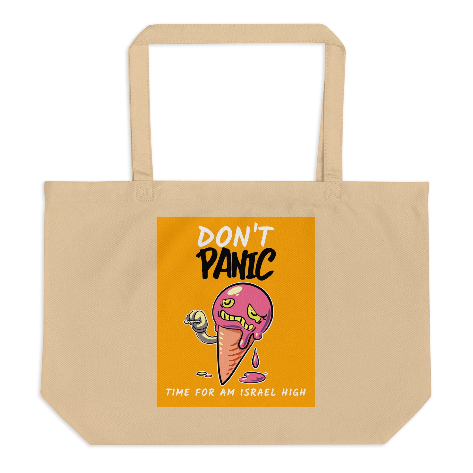 Am Israel High | Large Organic Tote Bag