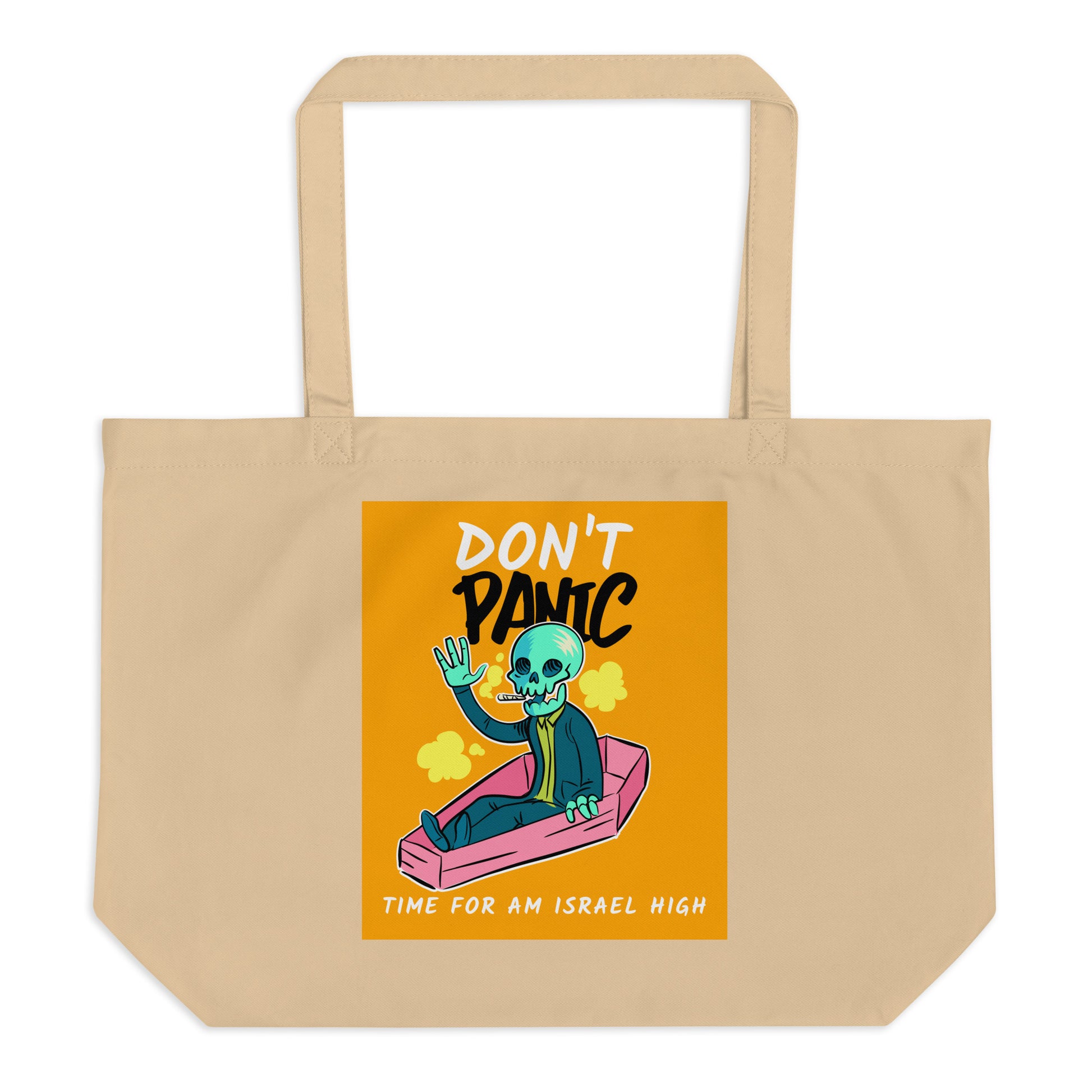 Am Israel High | Large Organic Tote Bag