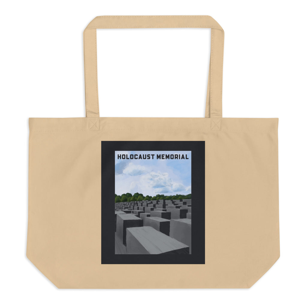 Nature & Sightseeing | Antisemitism | Large Organic Tote Bag Jouparty