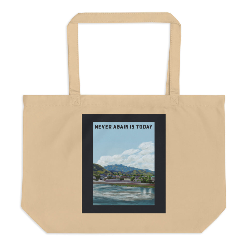 Nature & Sightseeing | Antisemitism | Large Organic Tote Bag Jouparty