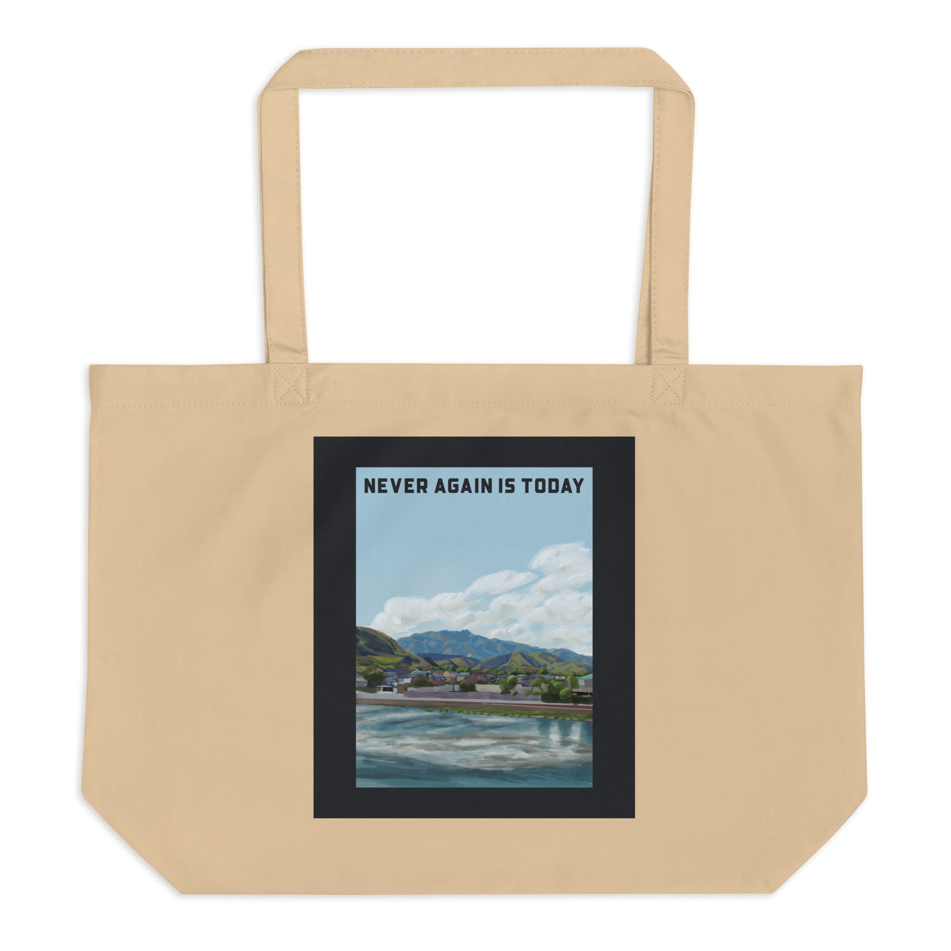 Nature & Sightseeing | Antisemitism | Large Organic Tote Bag Jouparty