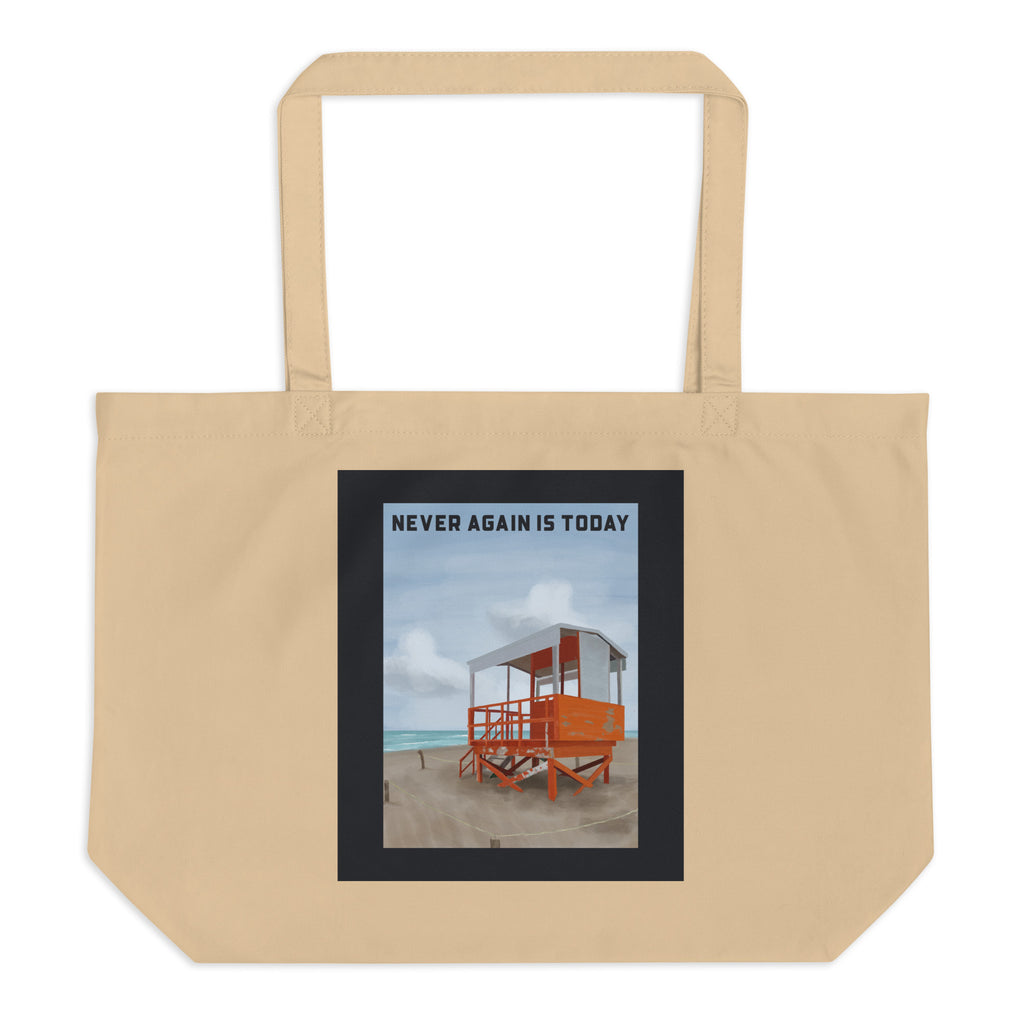 Nature & Sightseeing | Antisemitism | Large Organic Tote Bag Jouparty