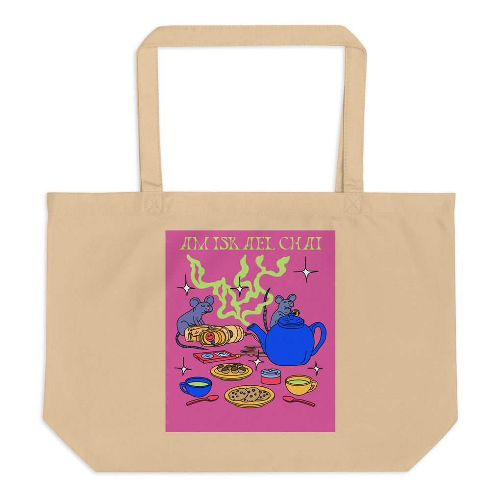 AM To PM | Large Organic Tote Bag Jouparty