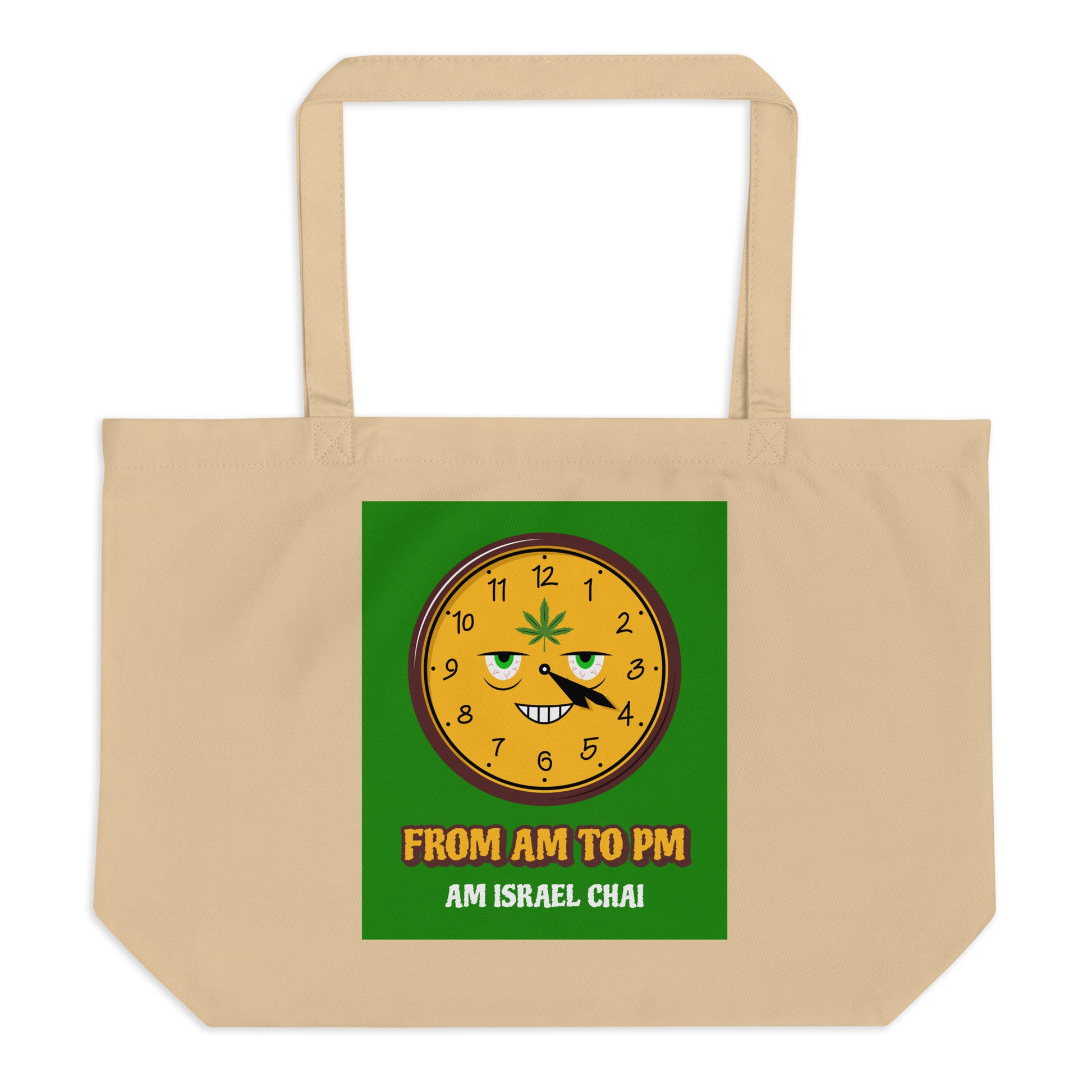 AM To PM | Large Organic Tote Bag