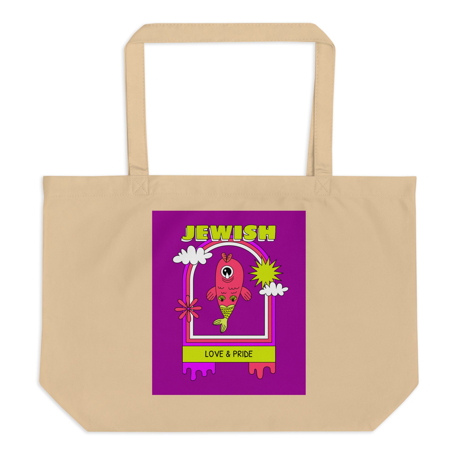 All In For Jews | Large Organic Tote Bag