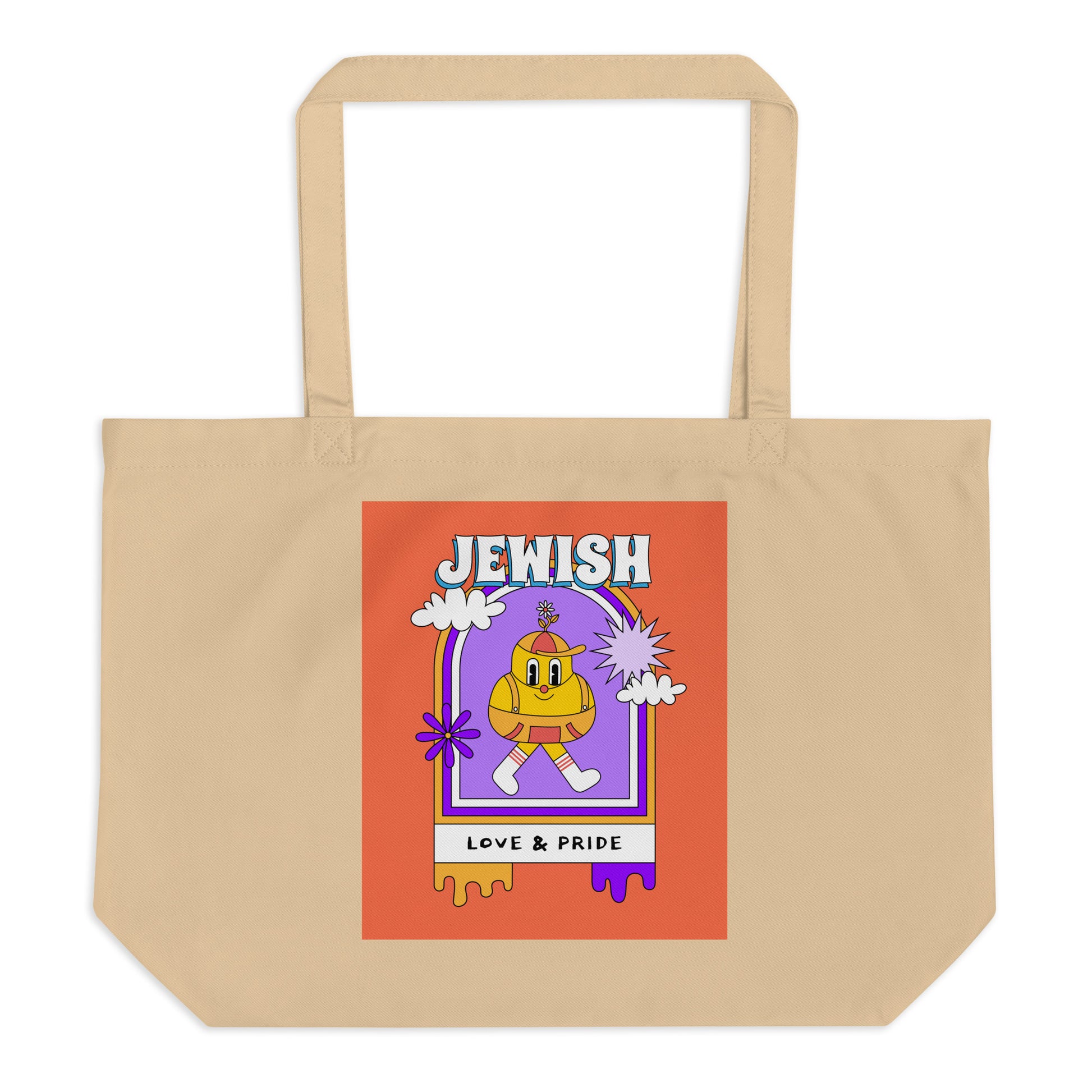All In For Jews | Large Organic Tote Bag