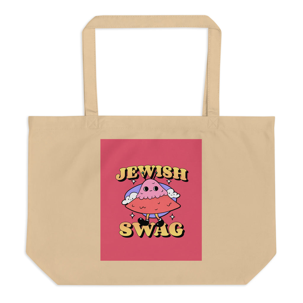 All In For Jews | Large Organic Tote Bag Jouparty
