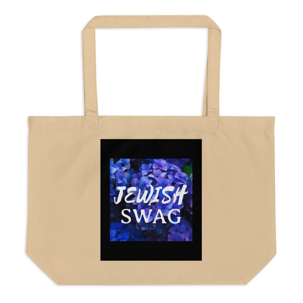 All In For Jews | Large Organic Tote Bag Jouparty