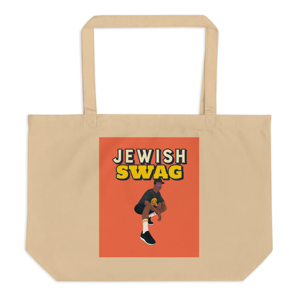 All In For Jews | Large Organic Tote Bag Jouparty