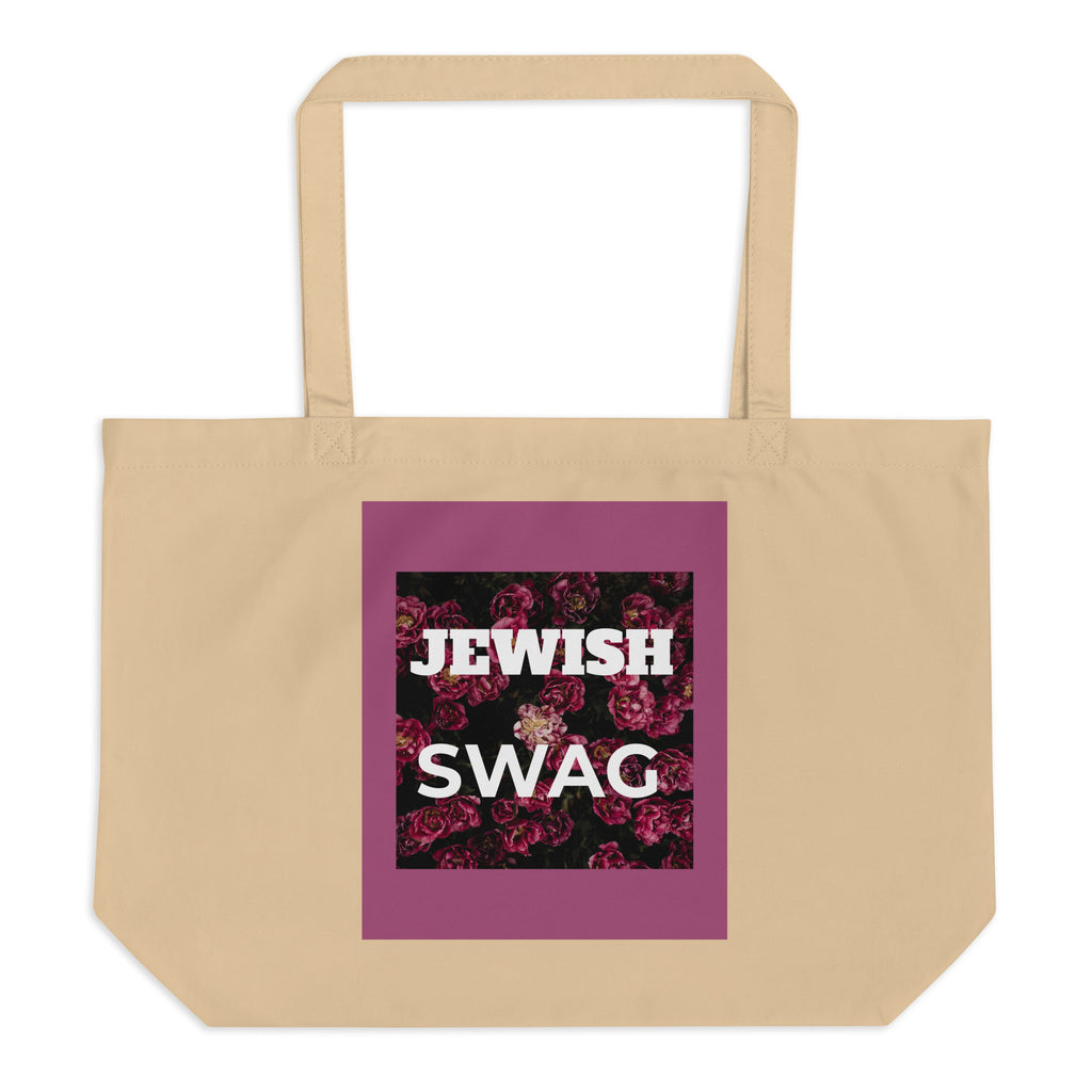 All In For Jews | Large Organic Tote Bag Jouparty