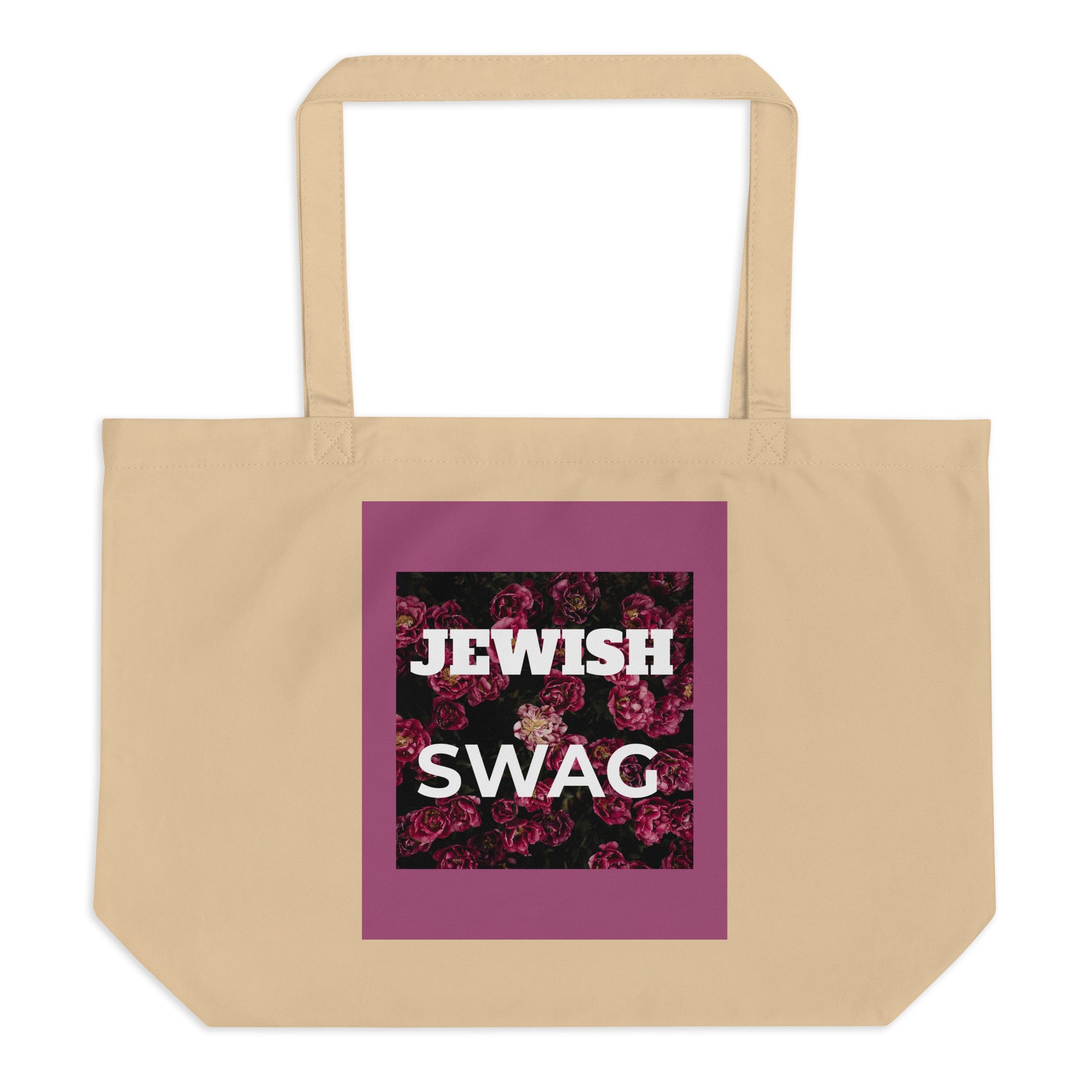 All In For Jews | Large Organic Tote Bag Jouparty