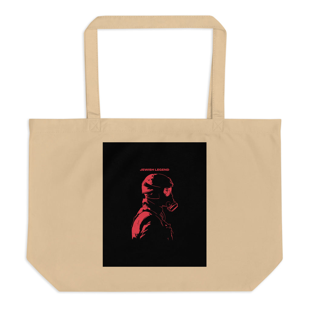 Jewish Legend | Large Organic Tote Bag
