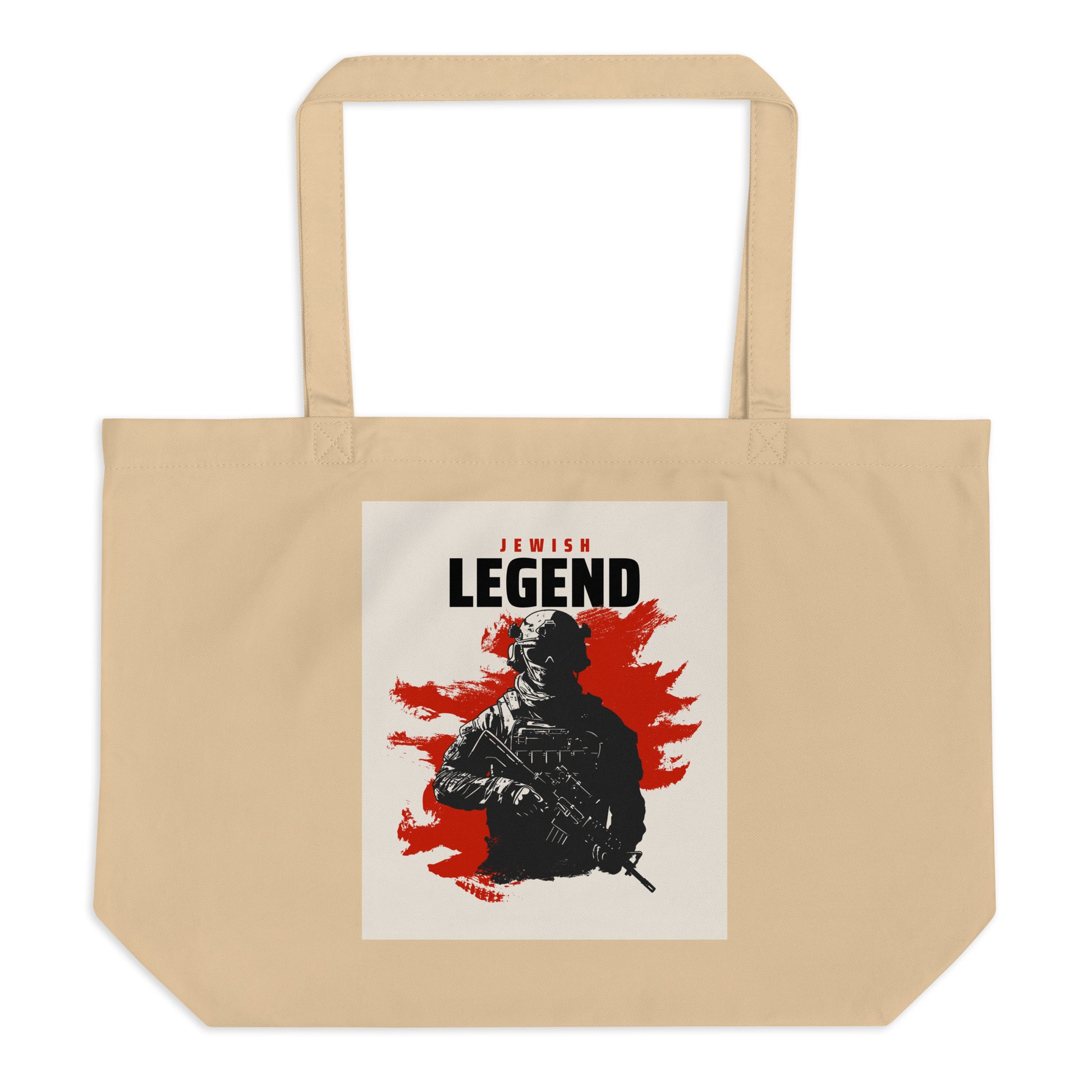 Jewish Legend | Large Organic Tote Bag