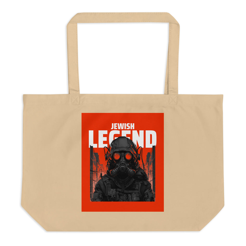Jewish Legend | Large Organic Tote Bag