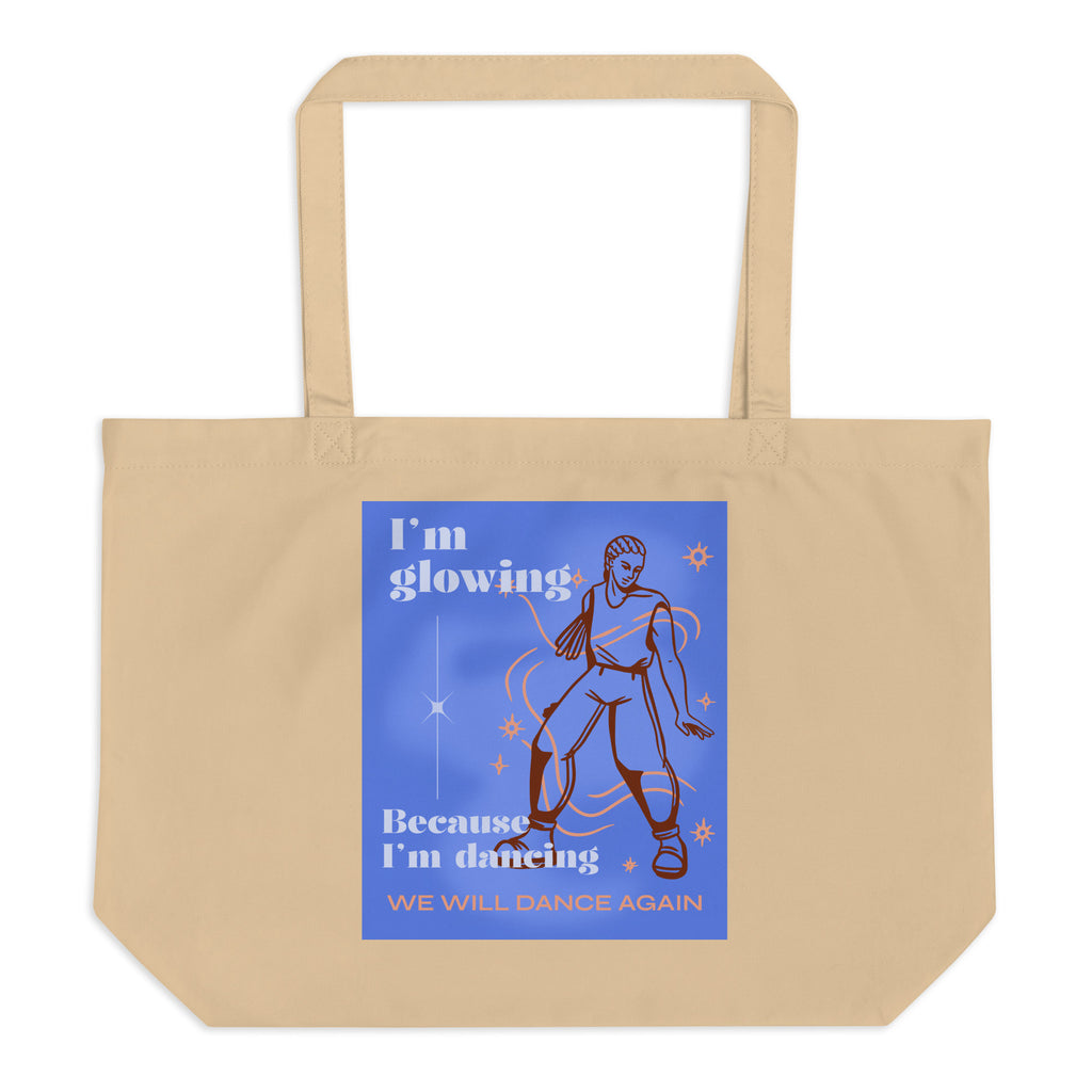 We will Dance Again Party | Large Organic Tote Bag
