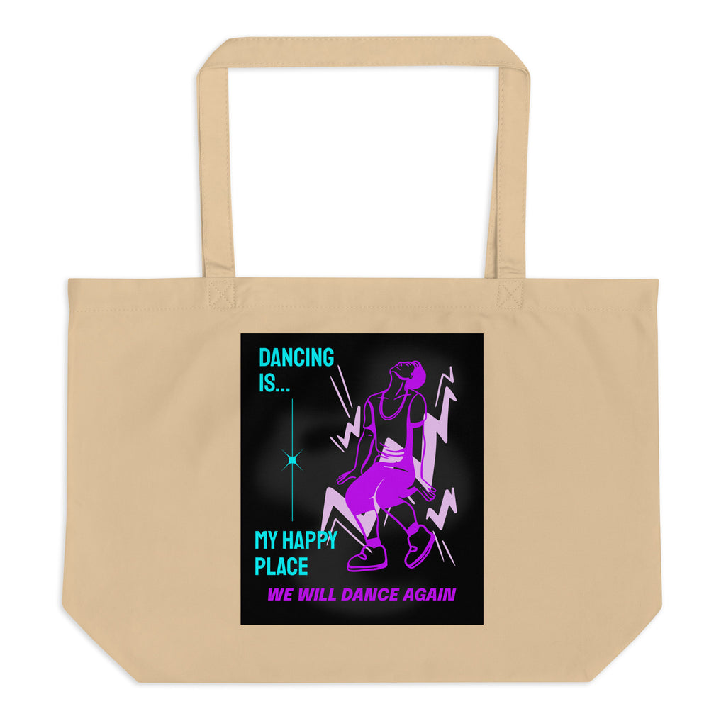We will Dance Again Party | Large Organic Tote Bag