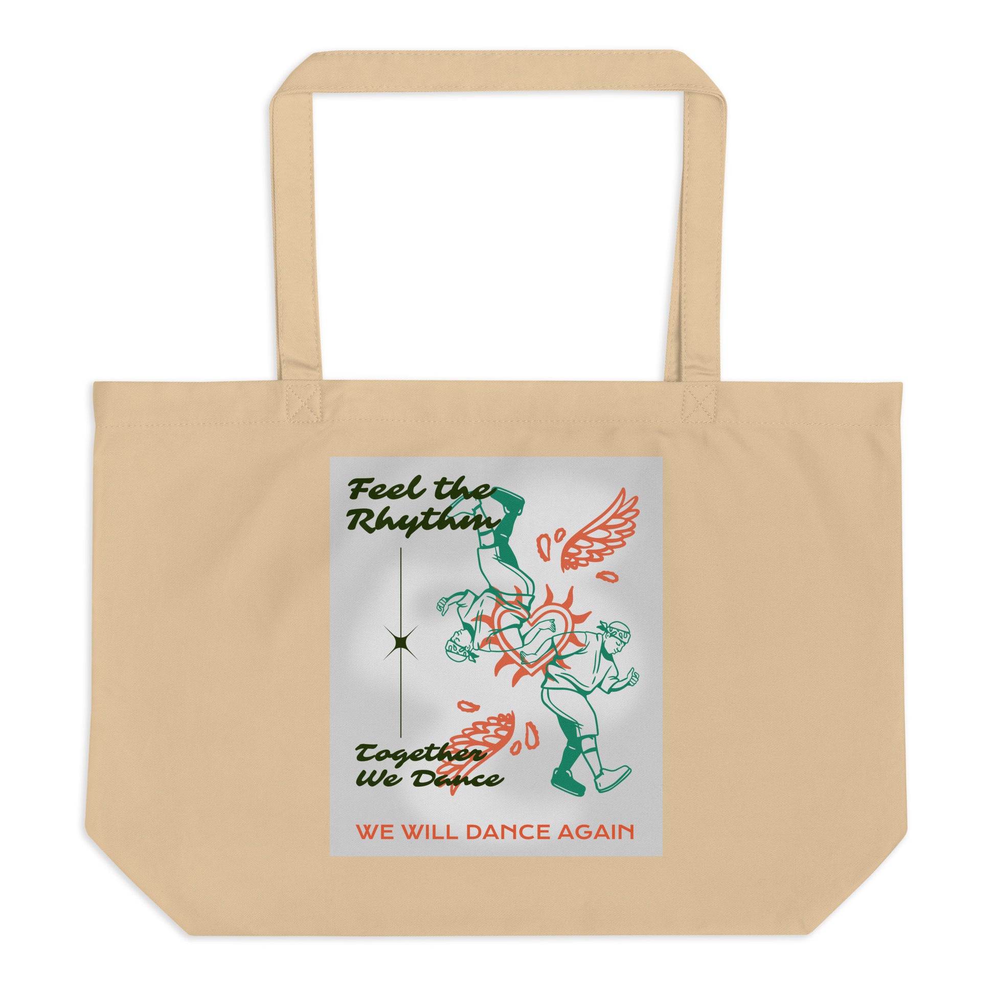 We will Dance Again Party | Large Organic Tote Bag