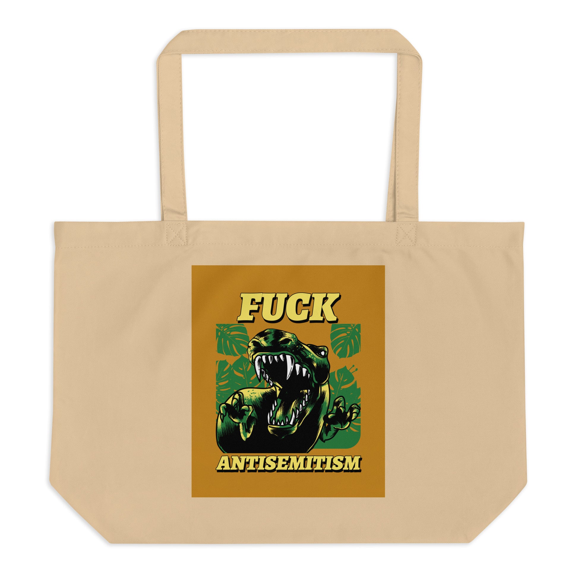 Battle Antisemitism | Large Organic Tote Bag