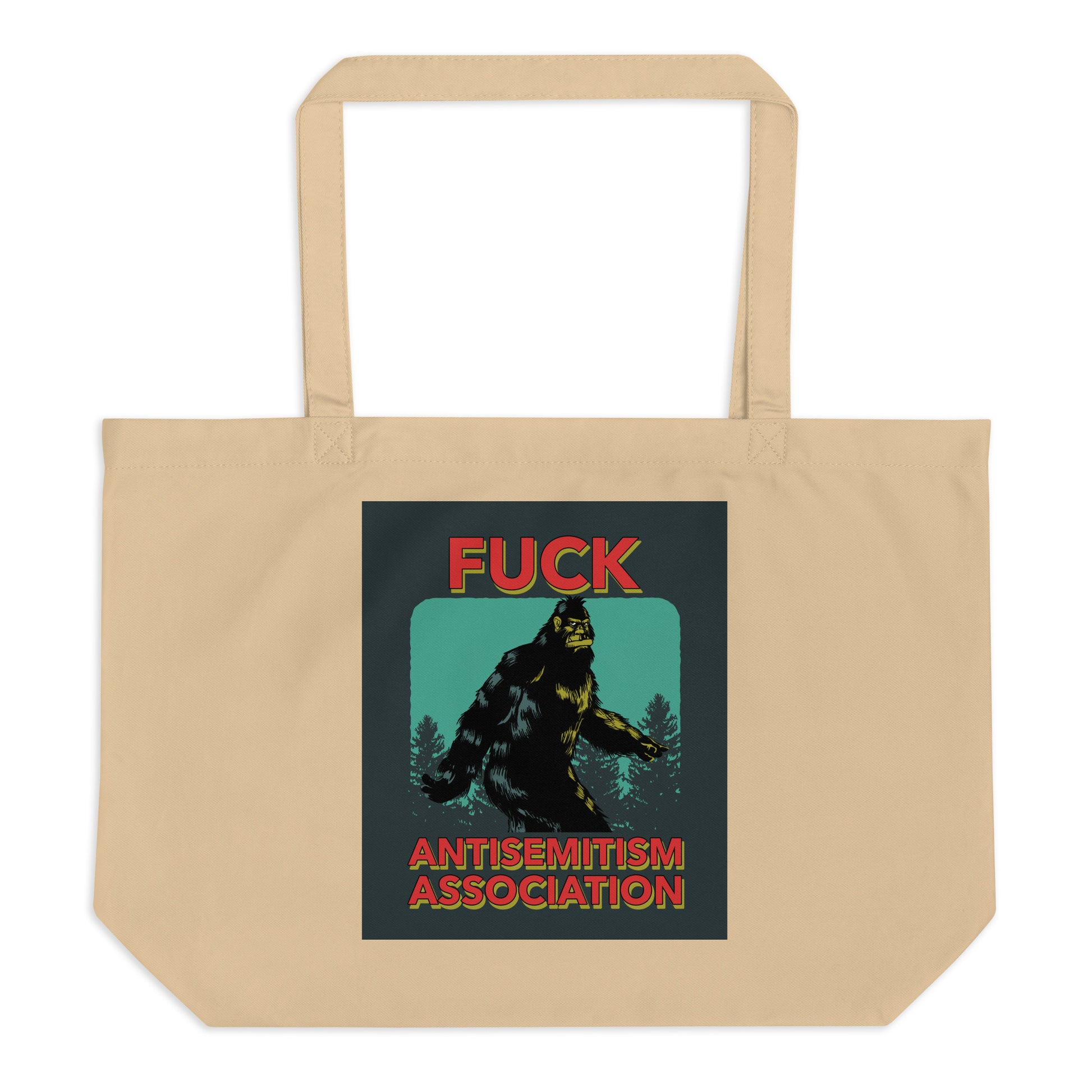 Battle Antisemitism | Large Organic Tote Bag