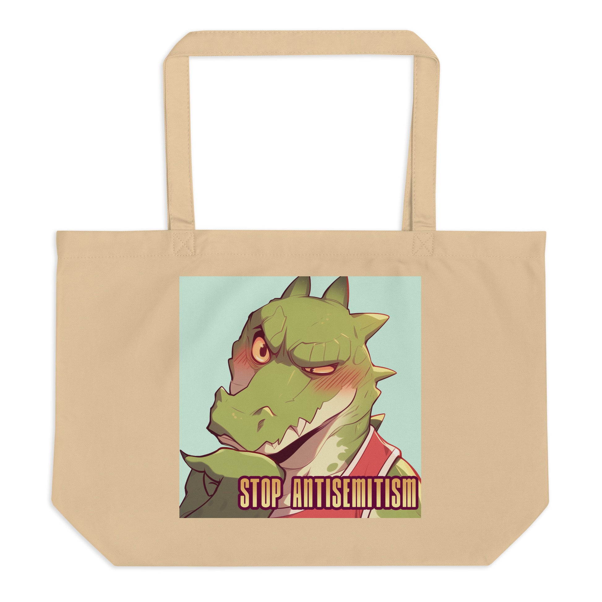 Dragon Adventure | Large Organic Tote Bag