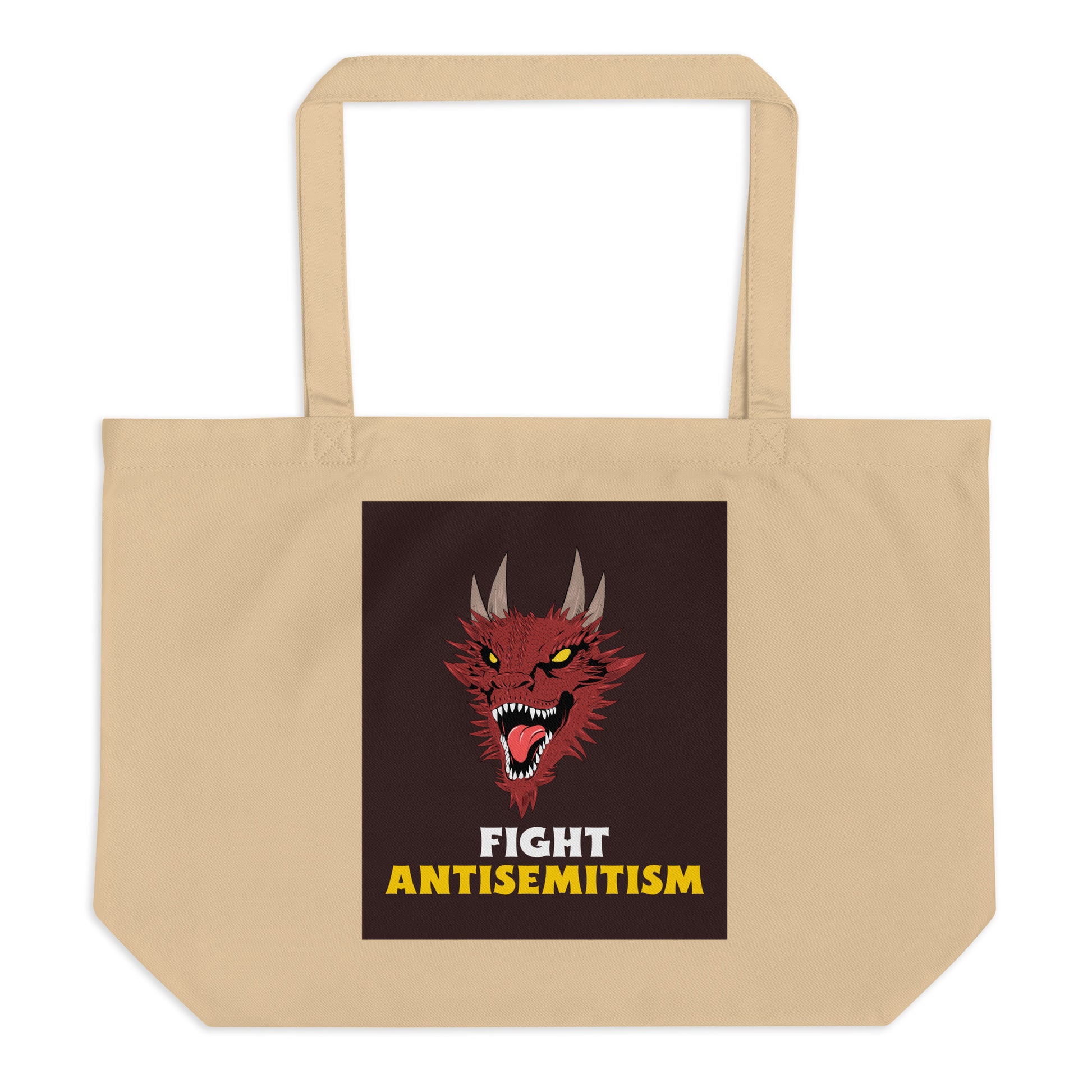 Dragon Adventure | Large Organic Tote Bag