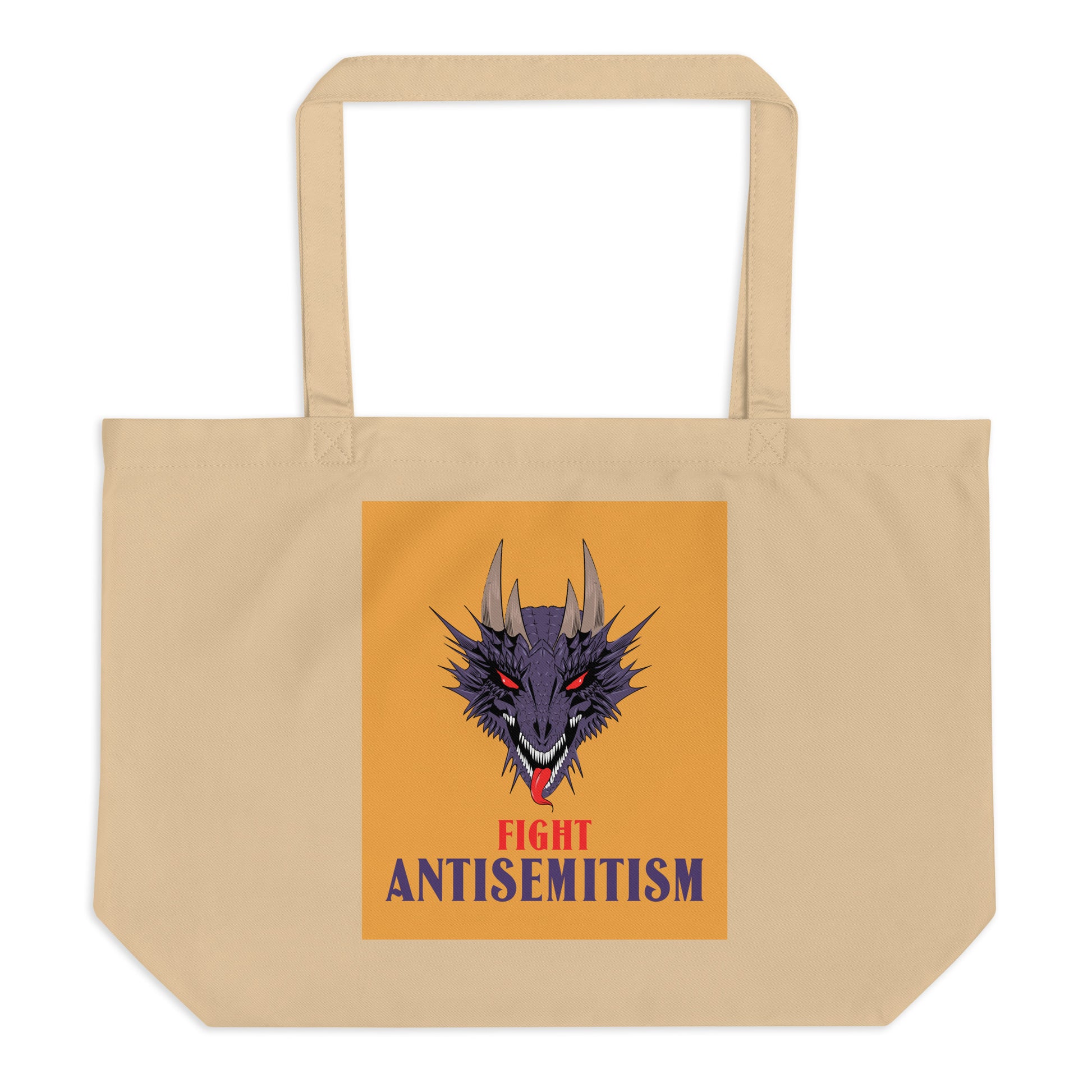 Dragon Adventure | Large Organic Tote Bag