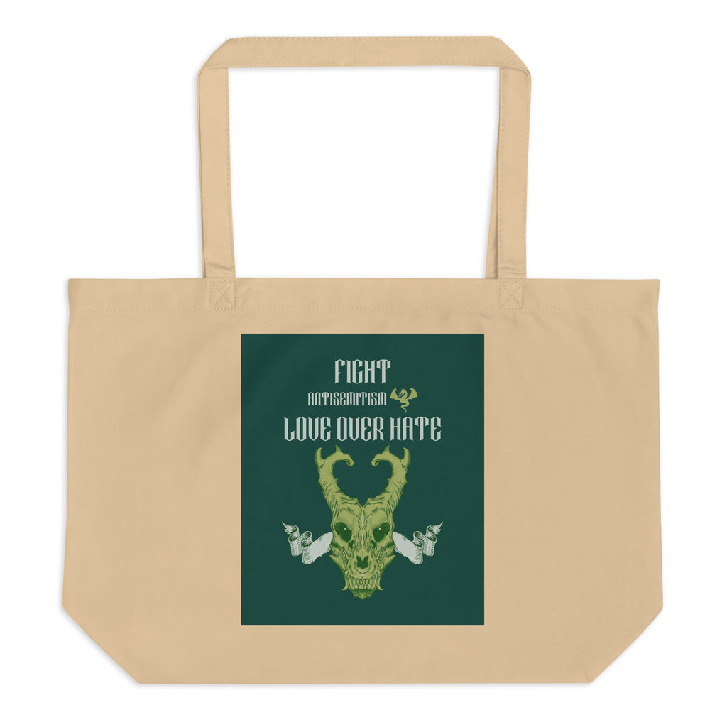 Dragon Adventure | Large Organic Tote Bag