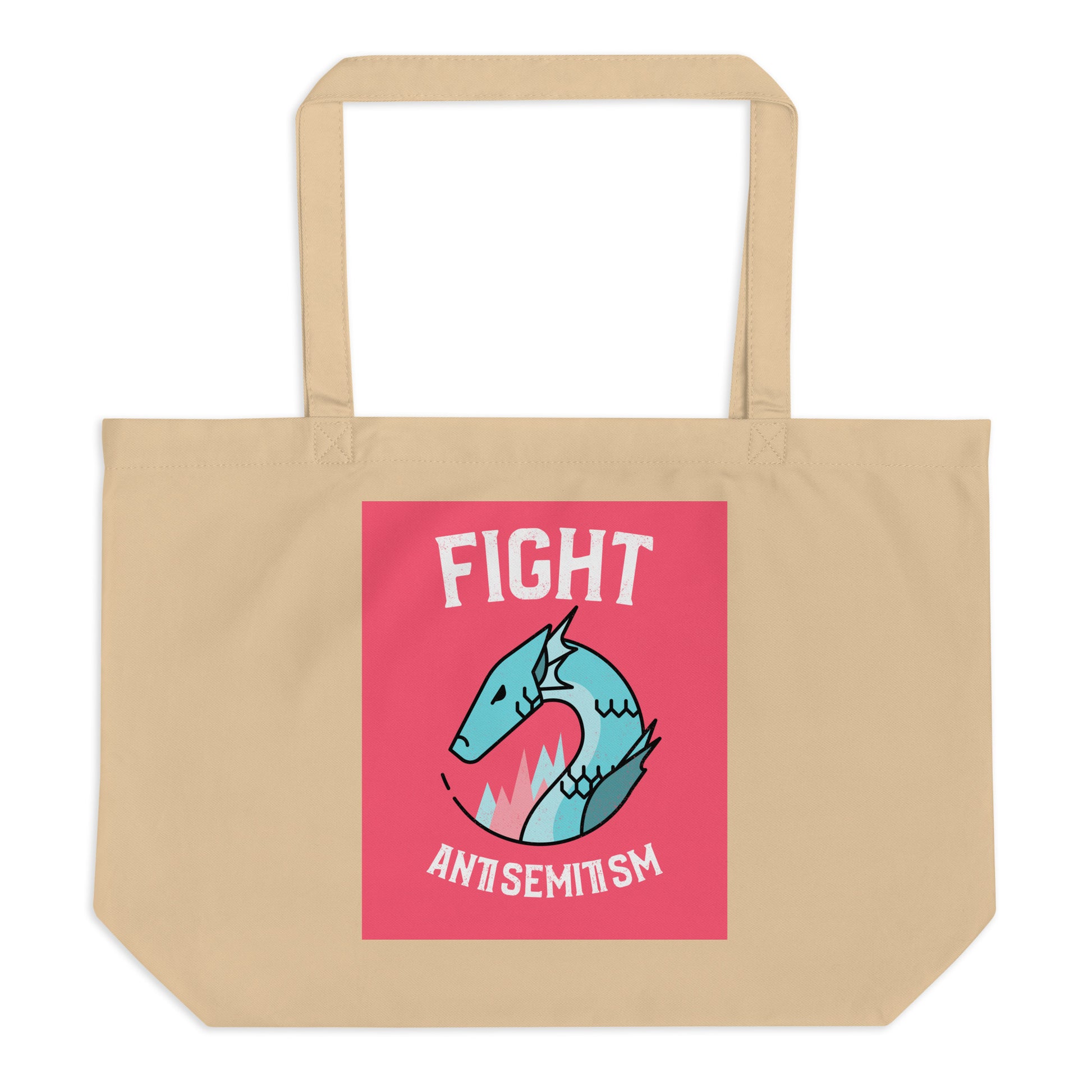Dragon Adventure | Large Organic Tote Bag