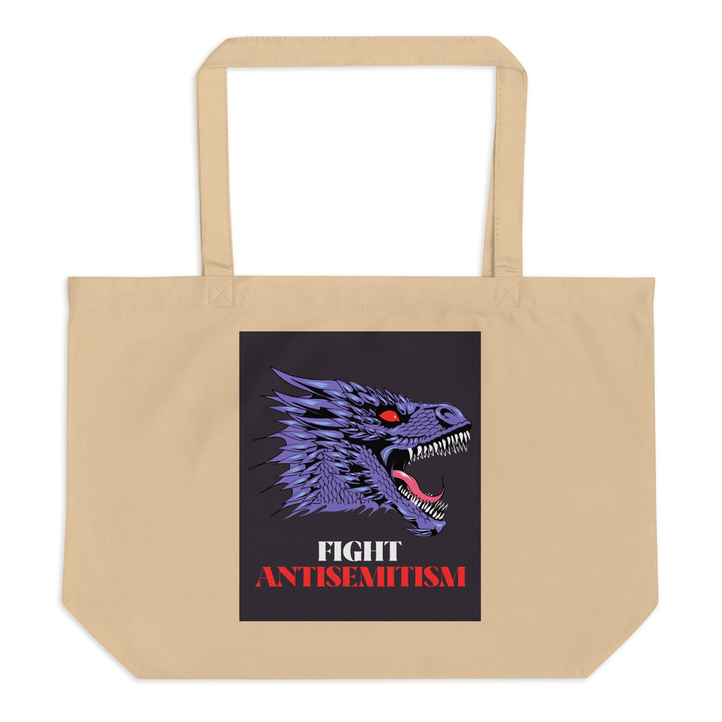Dragon Adventure | Large Organic Tote Bag