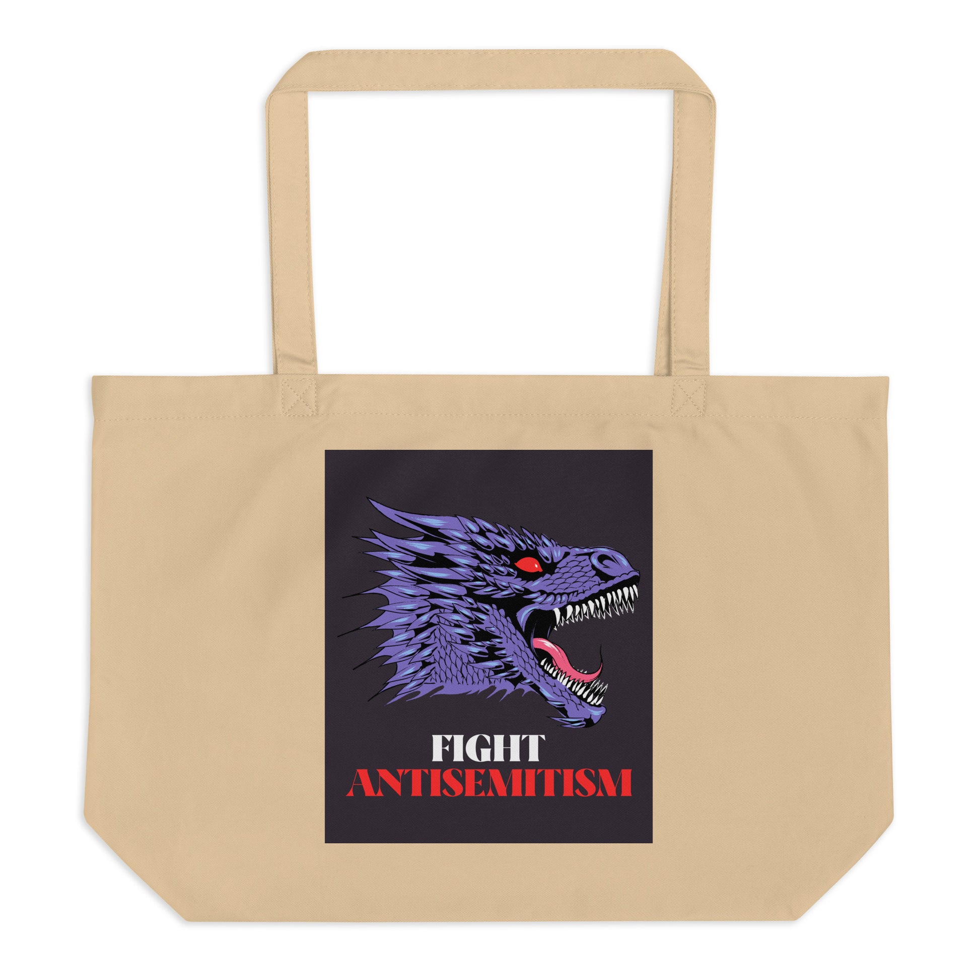 Dragon Adventure | Large Organic Tote Bag