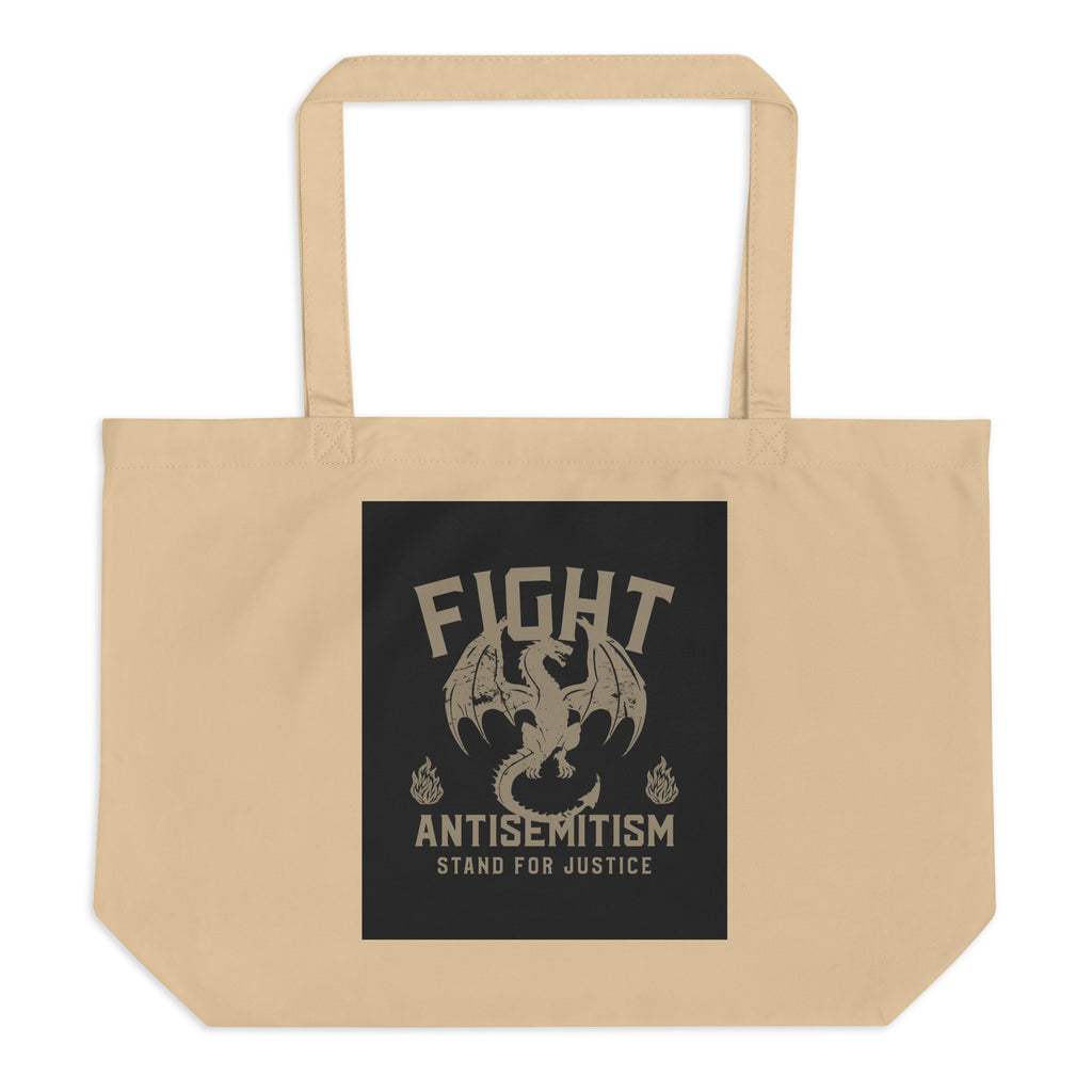 Dragon Adventure | Large Organic Tote Bag
