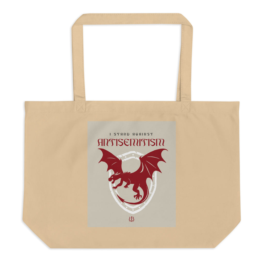 Dragon Adventure | Large Organic Tote Bag