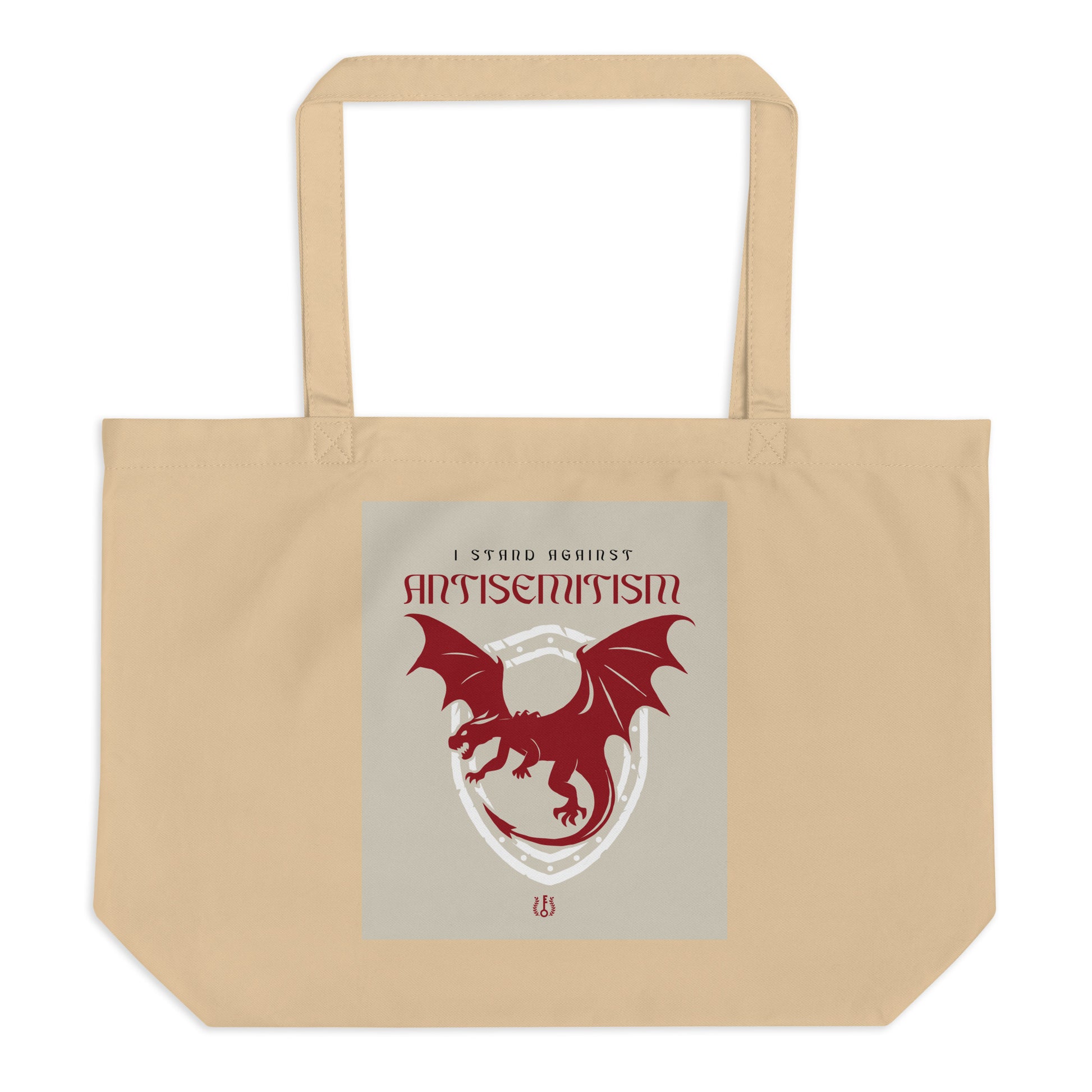 Dragon Adventure | Large Organic Tote Bag