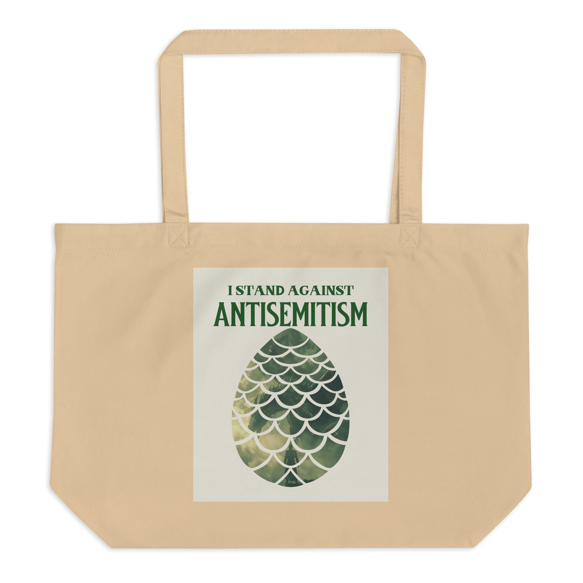 Dragon Adventure | Large Organic Tote Bag