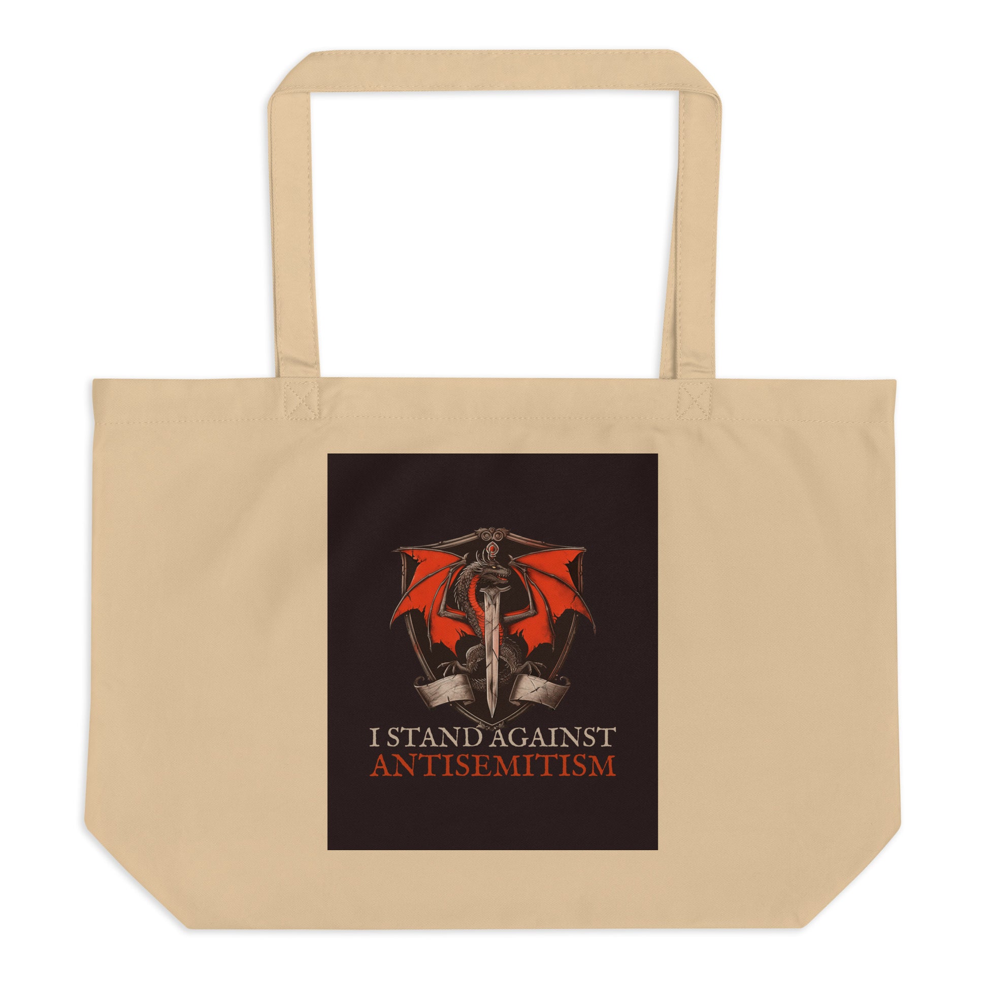 Dragon Adventure | Large Organic Tote Bag