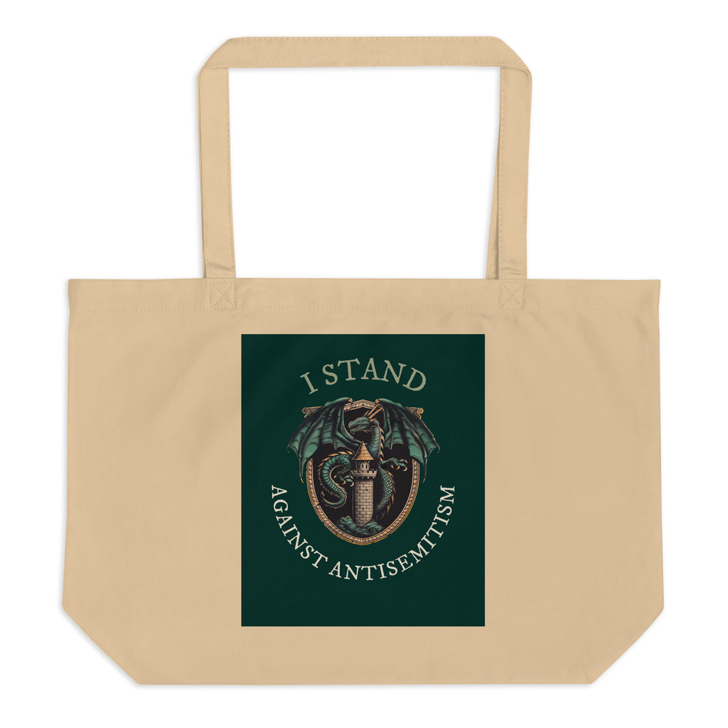 Dragon Adventure | Large Organic Tote Bag