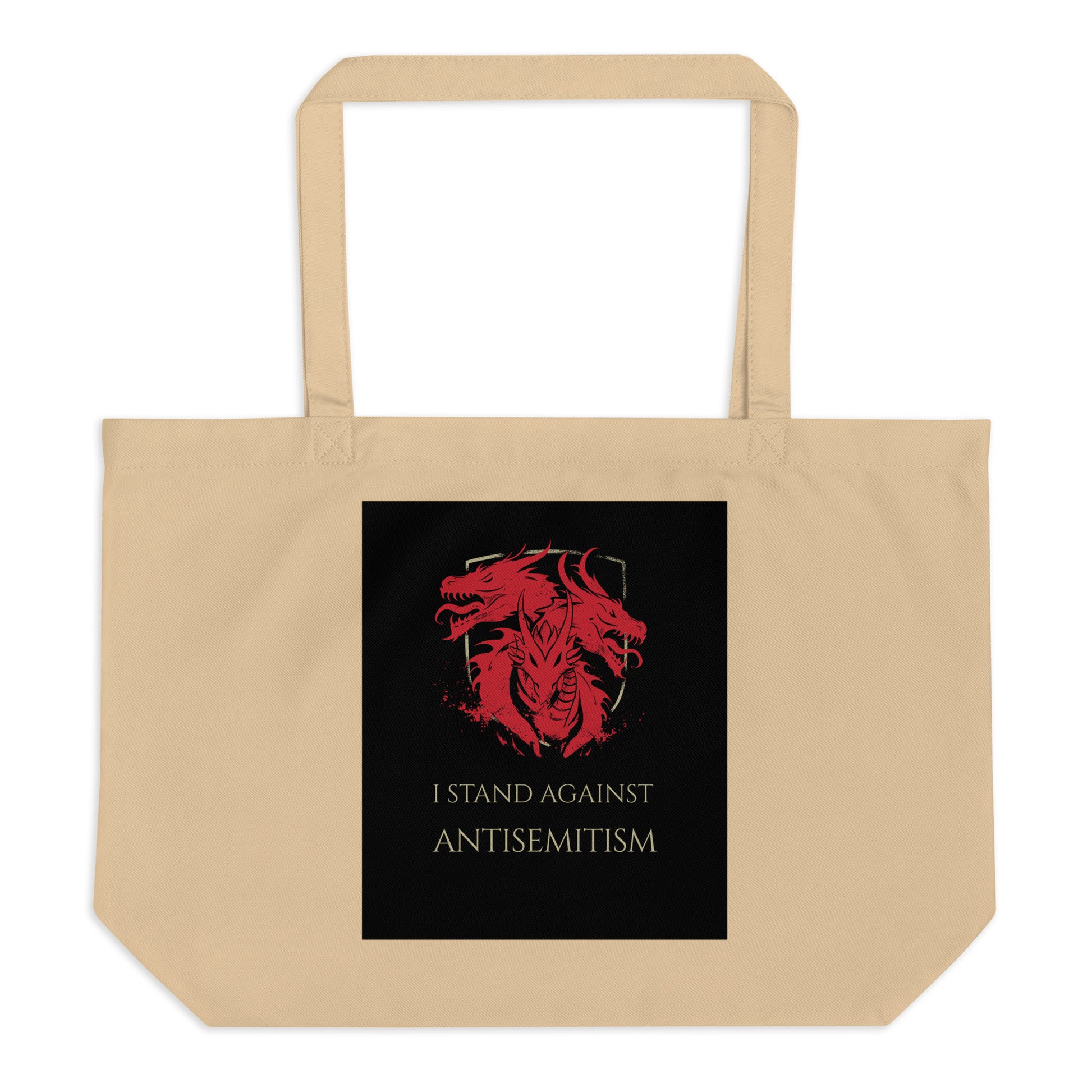 Dragon Adventure | Large Organic Tote Bag