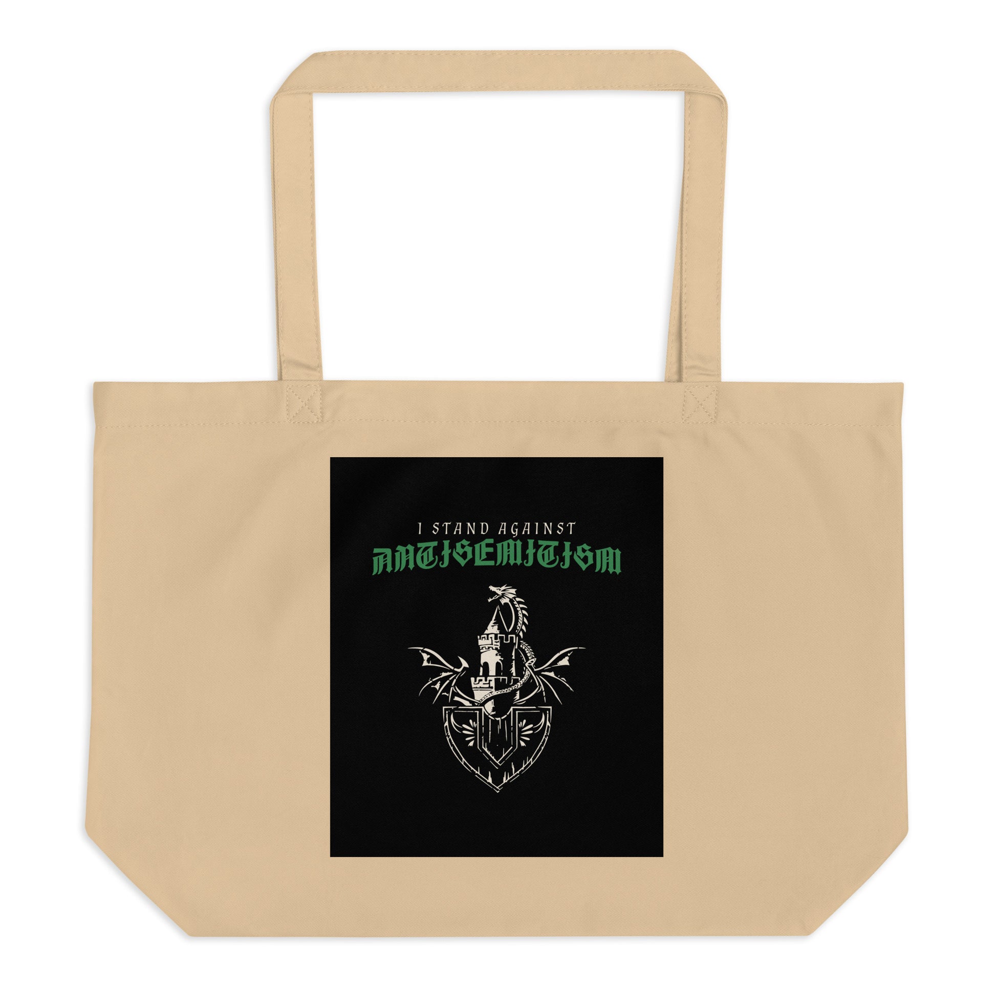 Dragon Adventure | Large Organic Tote Bag
