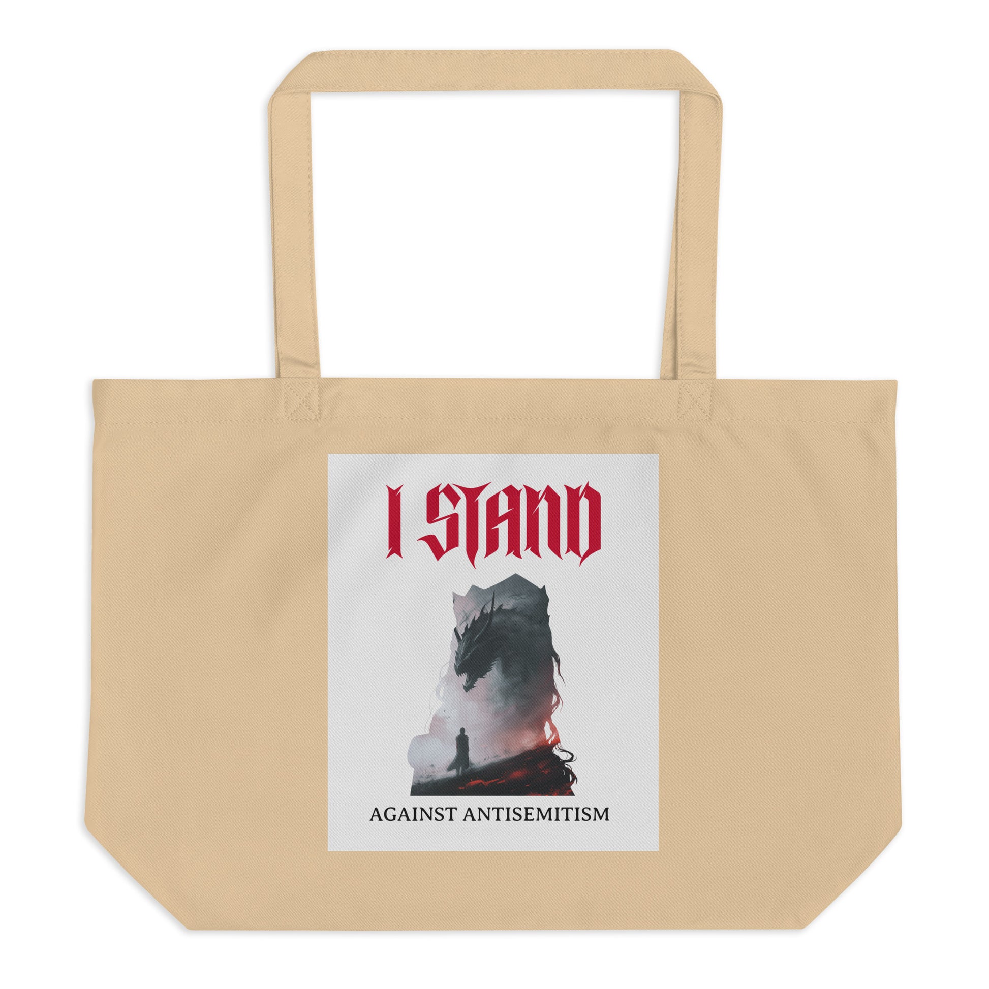 Dragon Adventure | Large Organic Tote Bag