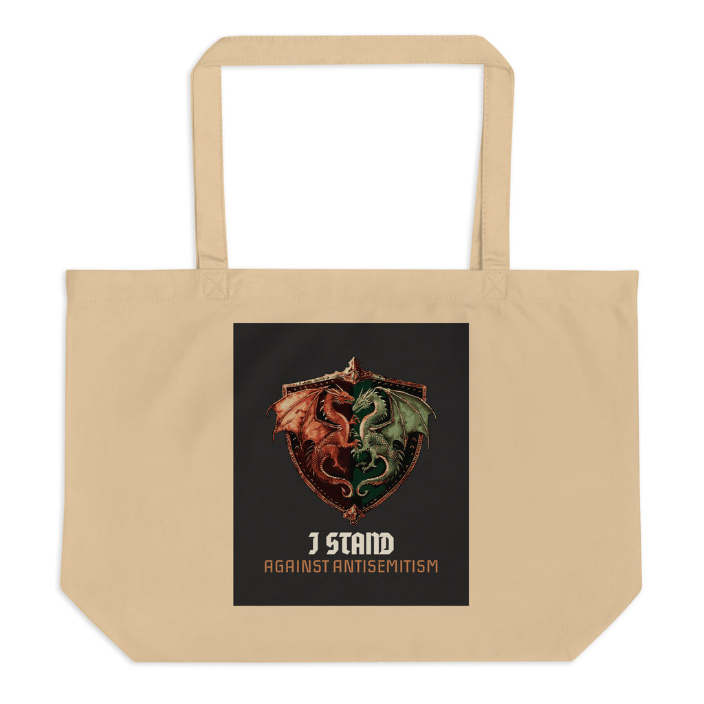 Dragon Adventure | Large Organic Tote Bag