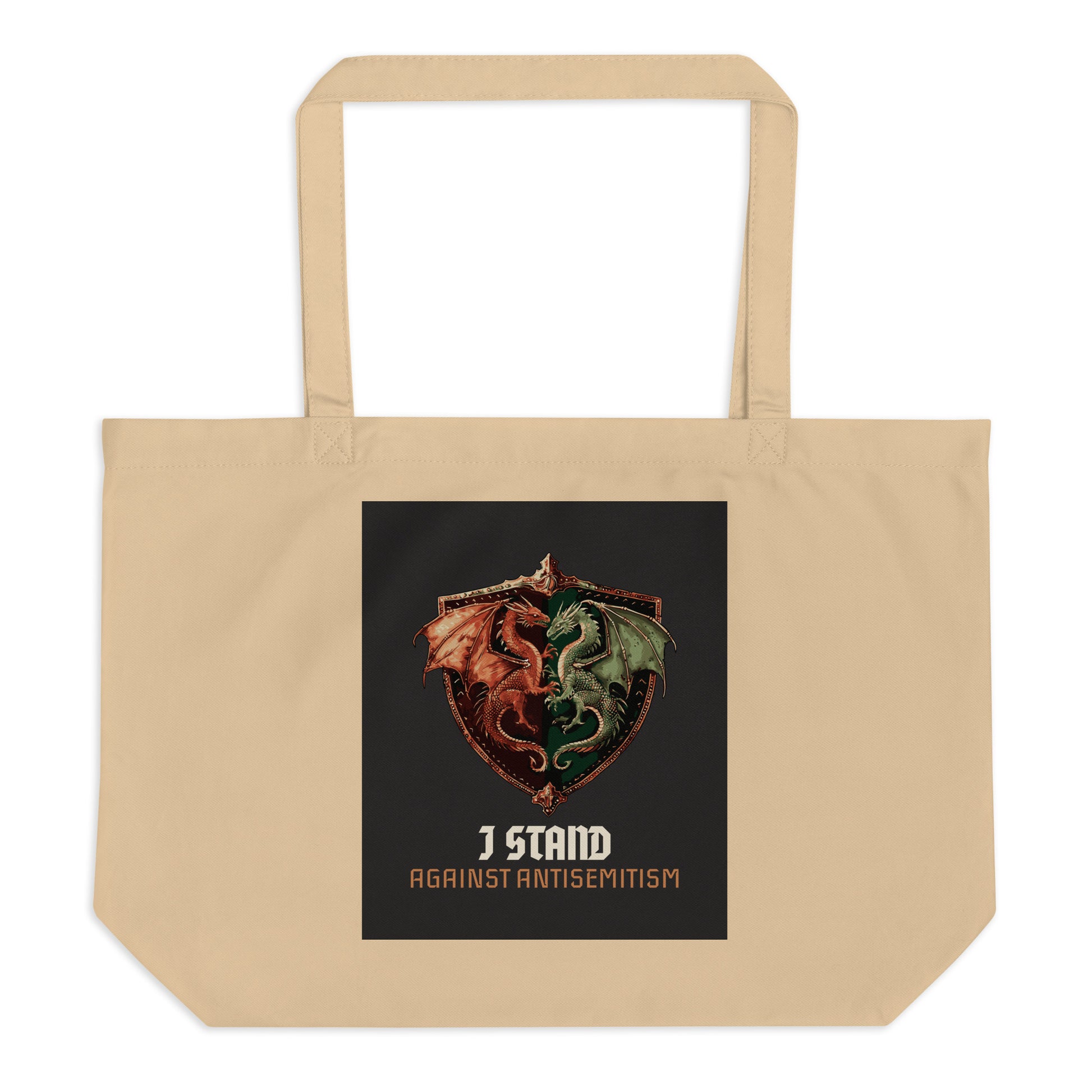 Dragon Adventure | Large Organic Tote Bag