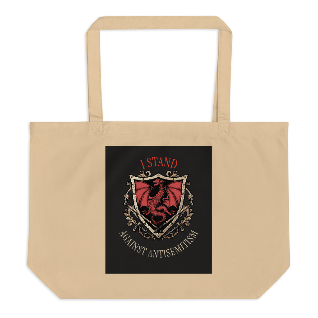 Dragon Adventure | Large Organic Tote Bag