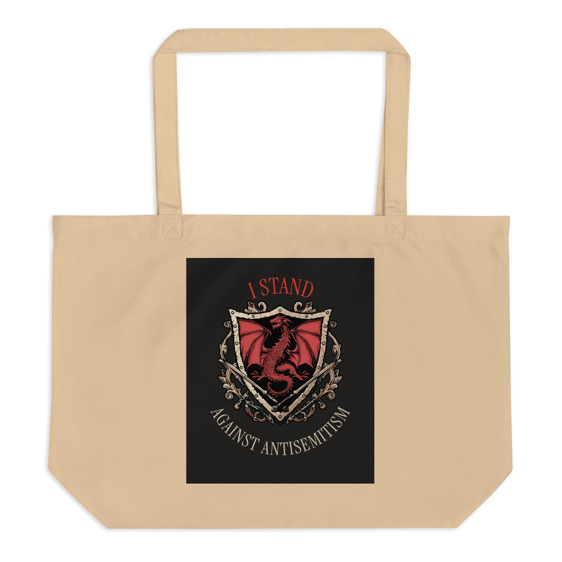 Dragon Adventure | Large Organic Tote Bag