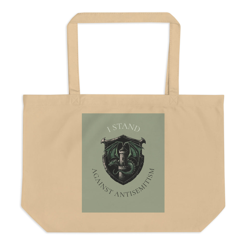 Dragon Adventure | Large Organic Tote Bag