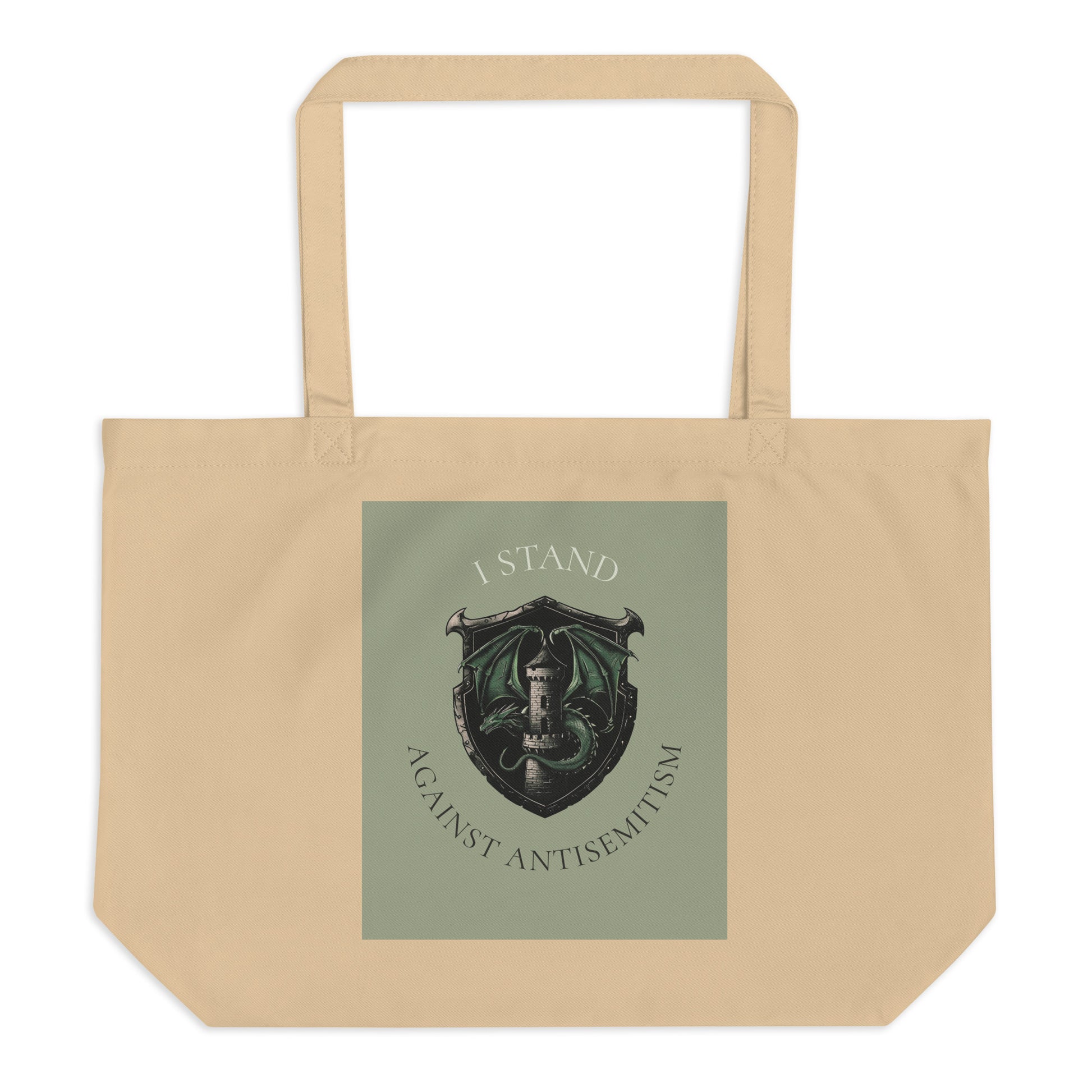 Dragon Adventure | Large Organic Tote Bag